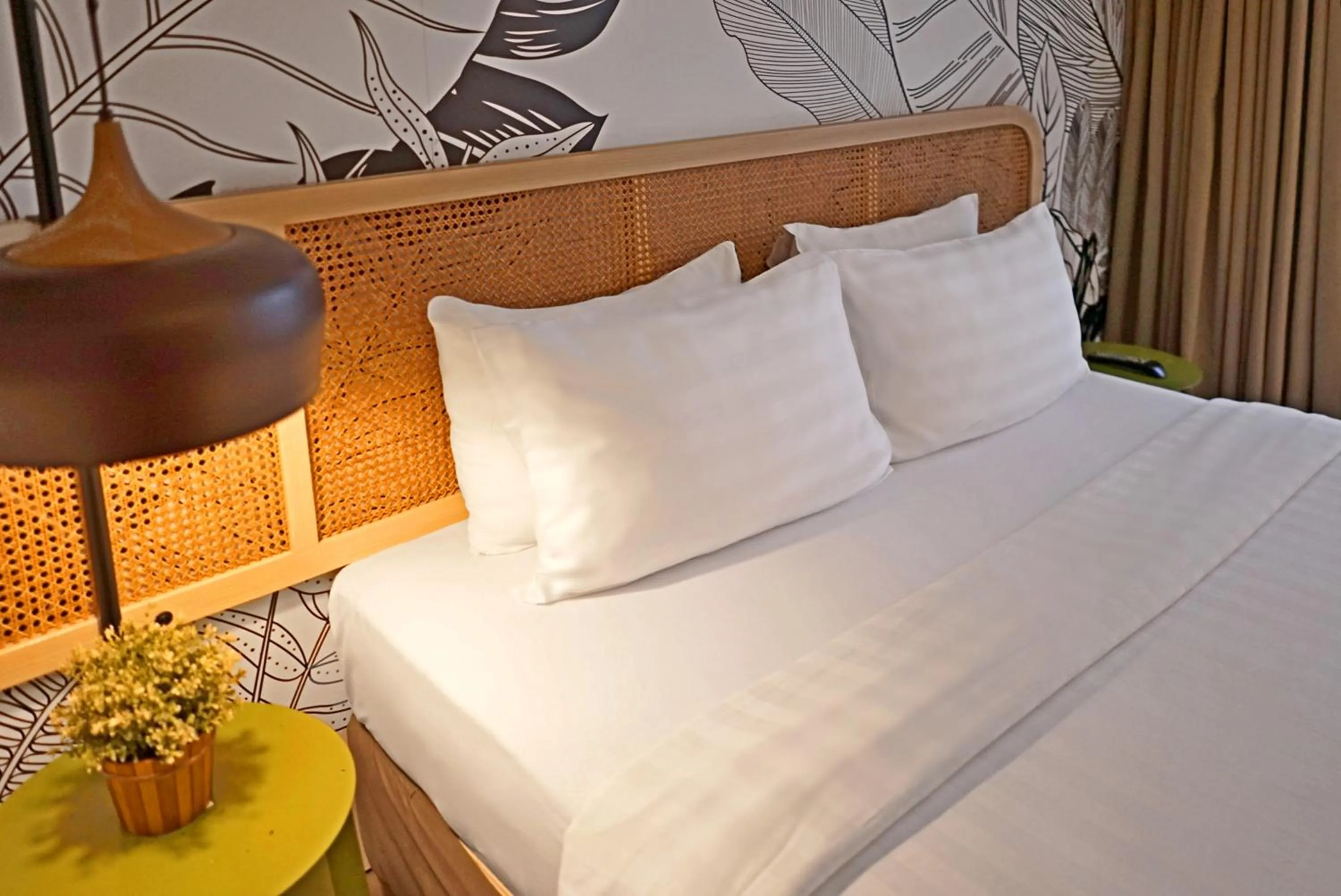 Bed in Malaka Hotel Bandung