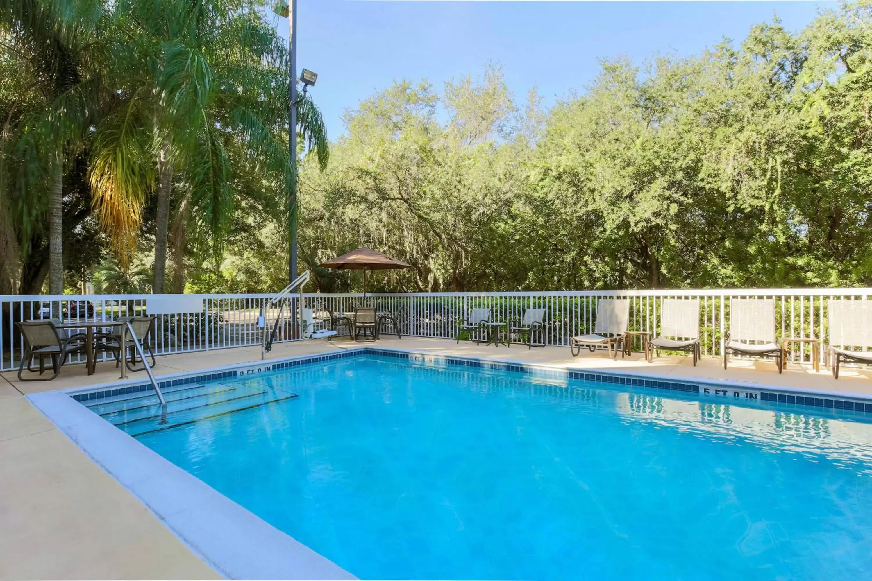 Swimming Pool in Fairfield Inn and Suites by Marriott Tampa Brandon