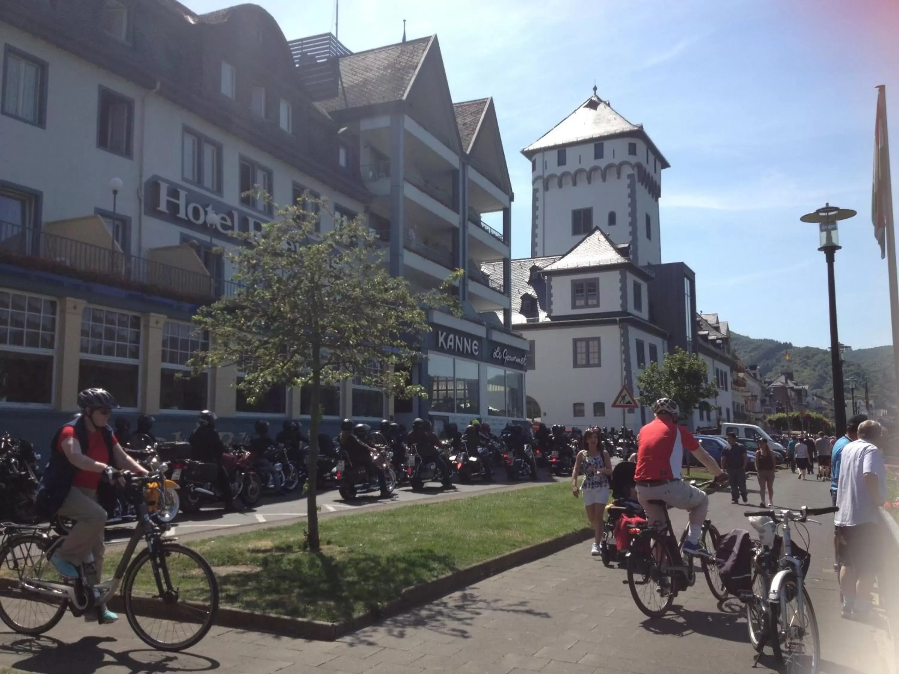 Landmark view, Biking in Hotel Rheinlust