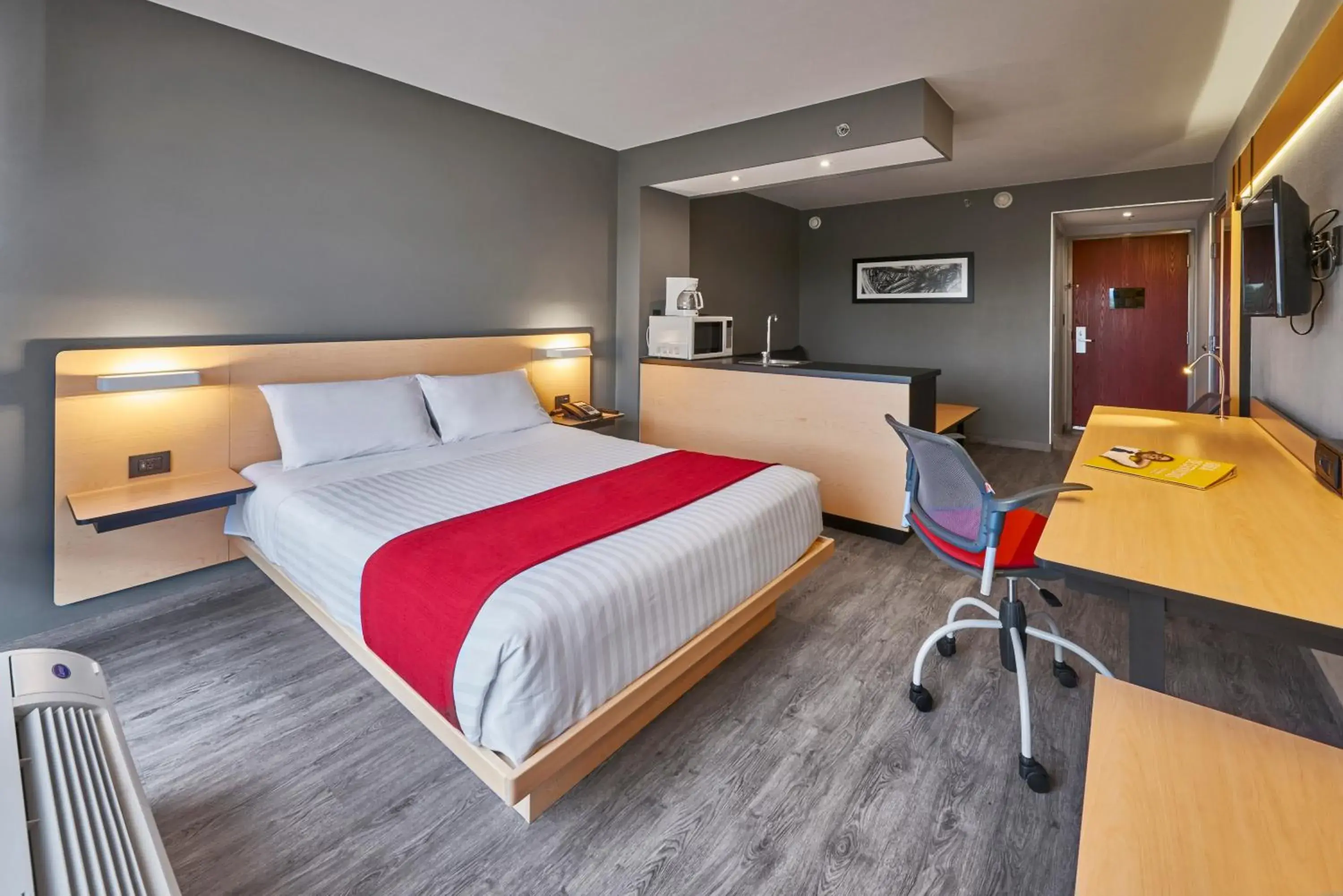 Bedroom, Bed in City Express by Marriott Irapuato