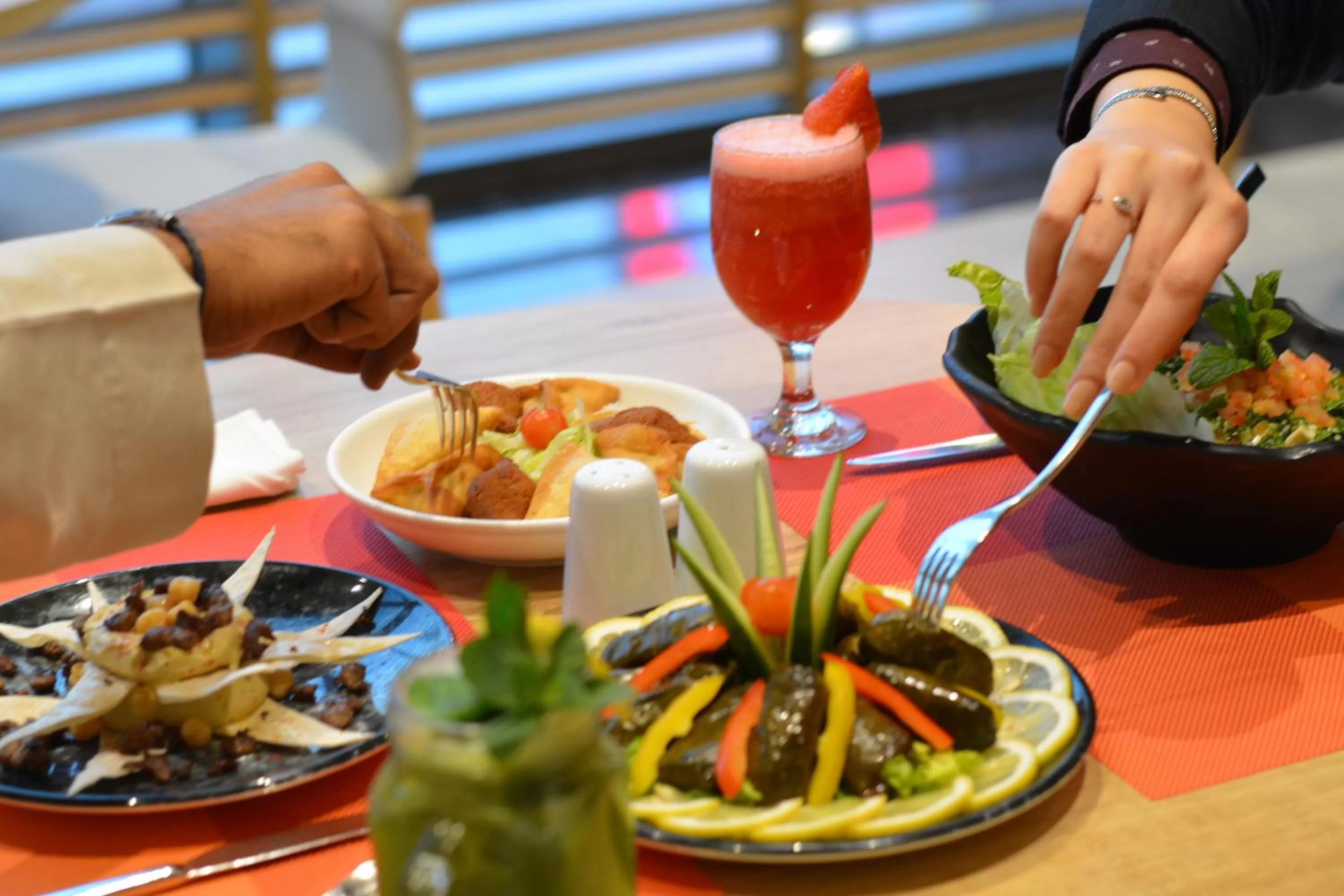 Food close-up in Adagio Jeddah City Center