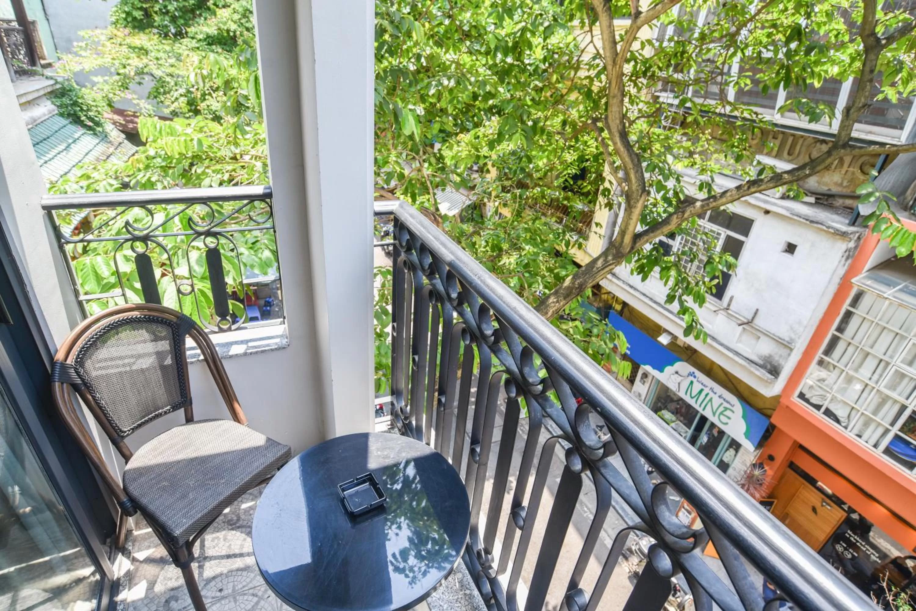 Balcony/Terrace in Golden Legend Boutique Hotel
