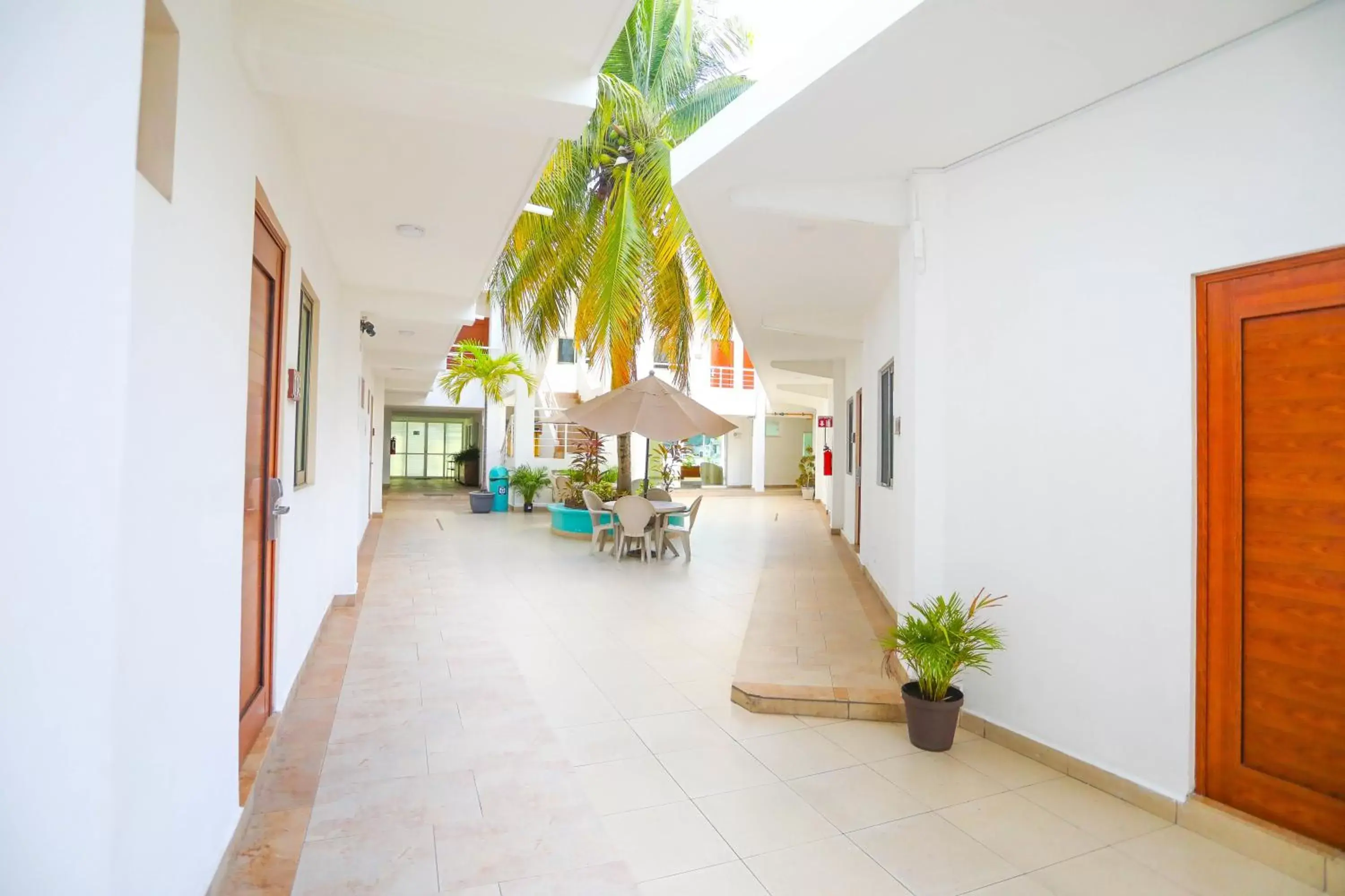 Patio in Terracaribe Hotel Boutique