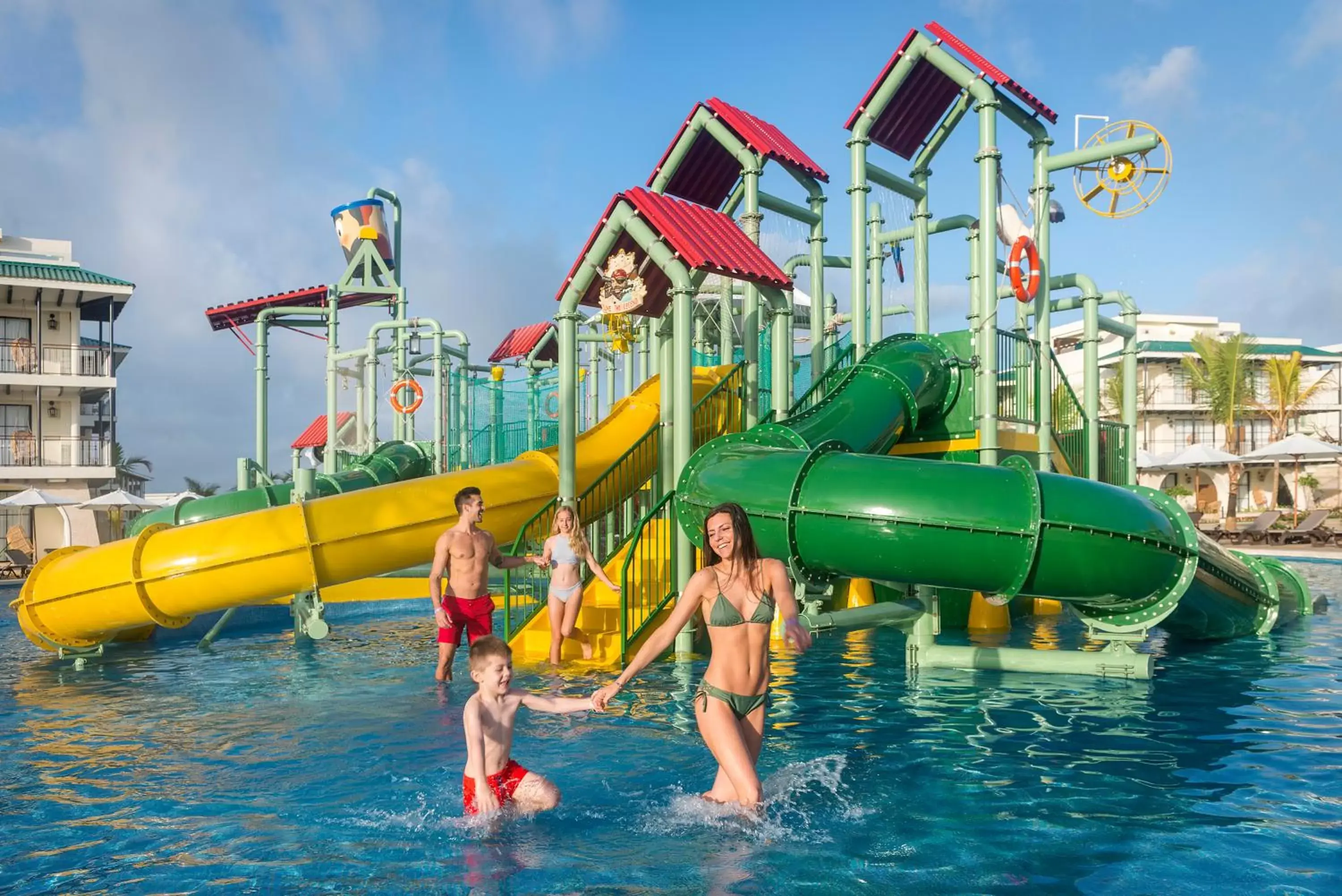 Water Park in Ocean el Faro Resort - All Inclusive