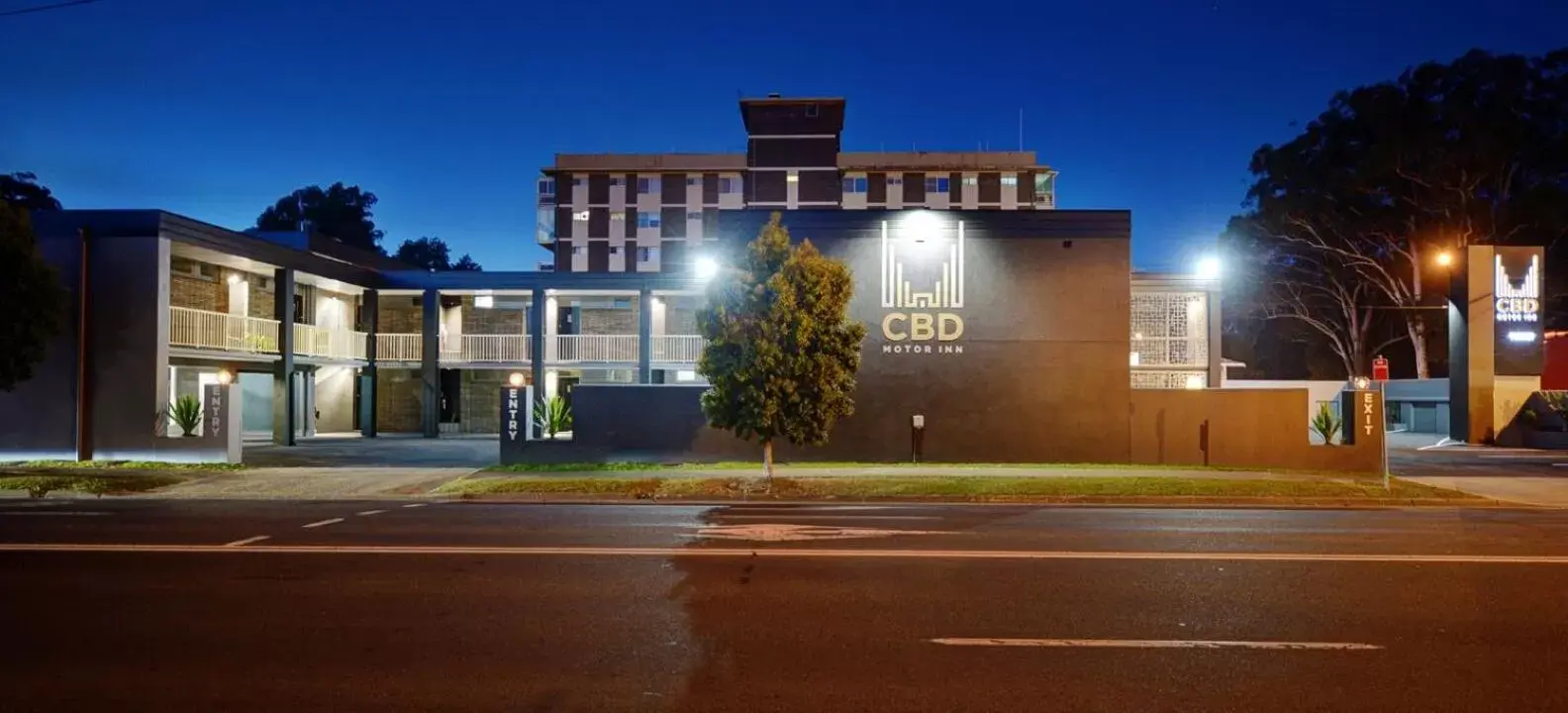 Facade/entrance, Property Building in CBD Motor Inn