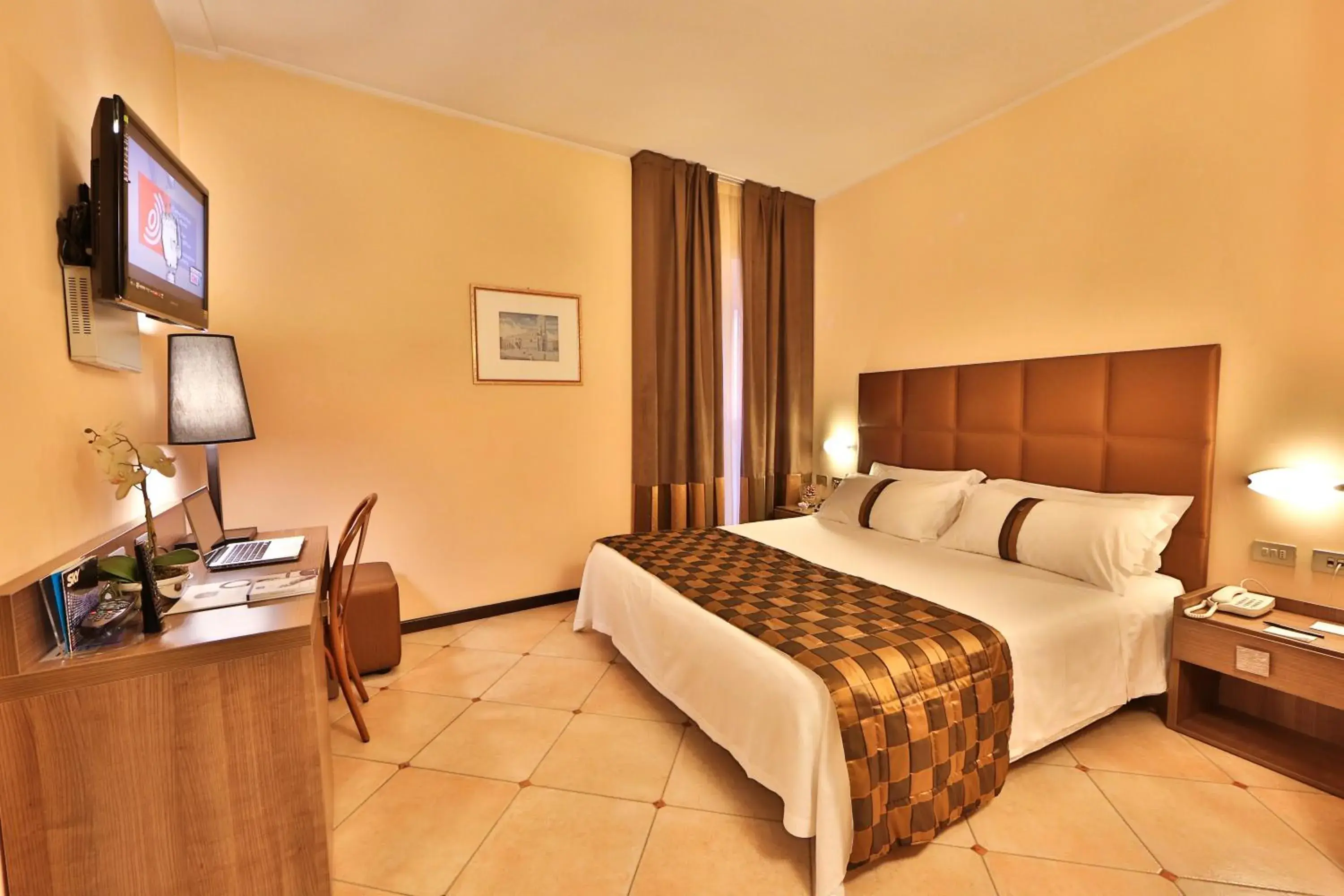 Photo of the whole room, Bed in Best Western Hotel Libertà