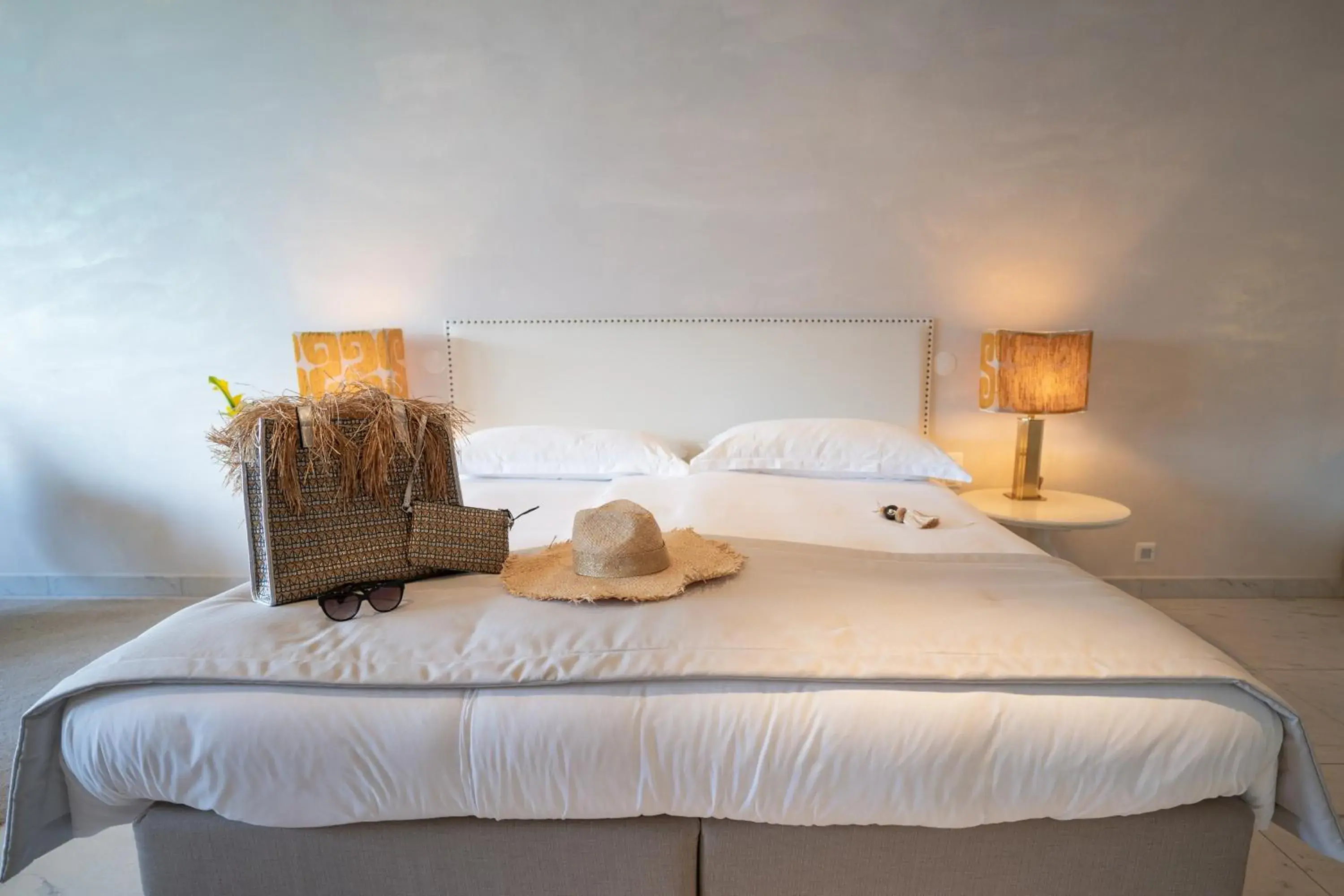 Bed in Villa Orselina - Small Luxury Hotel