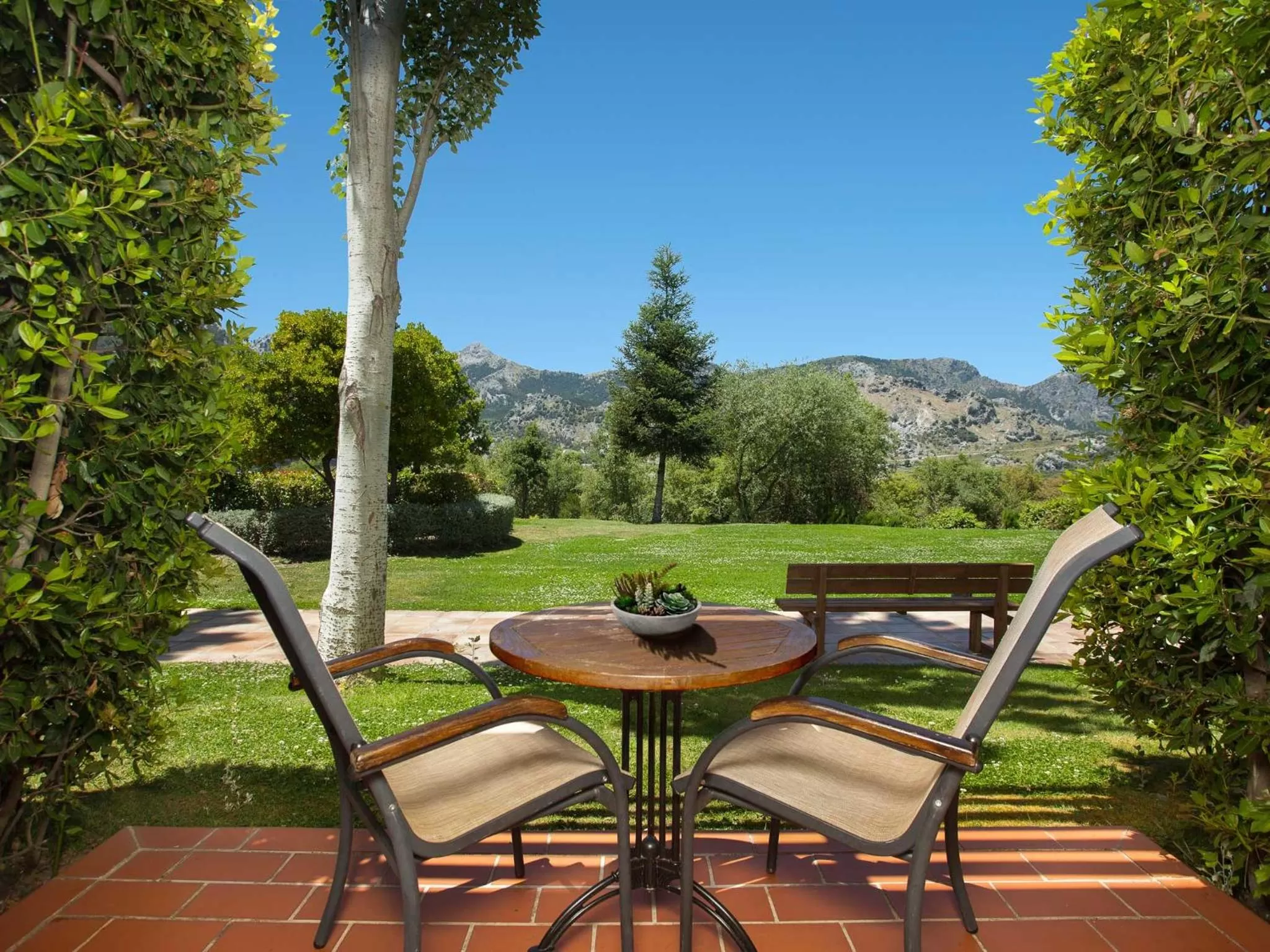 Balcony/Terrace in Hotel Fuerte Grazalema