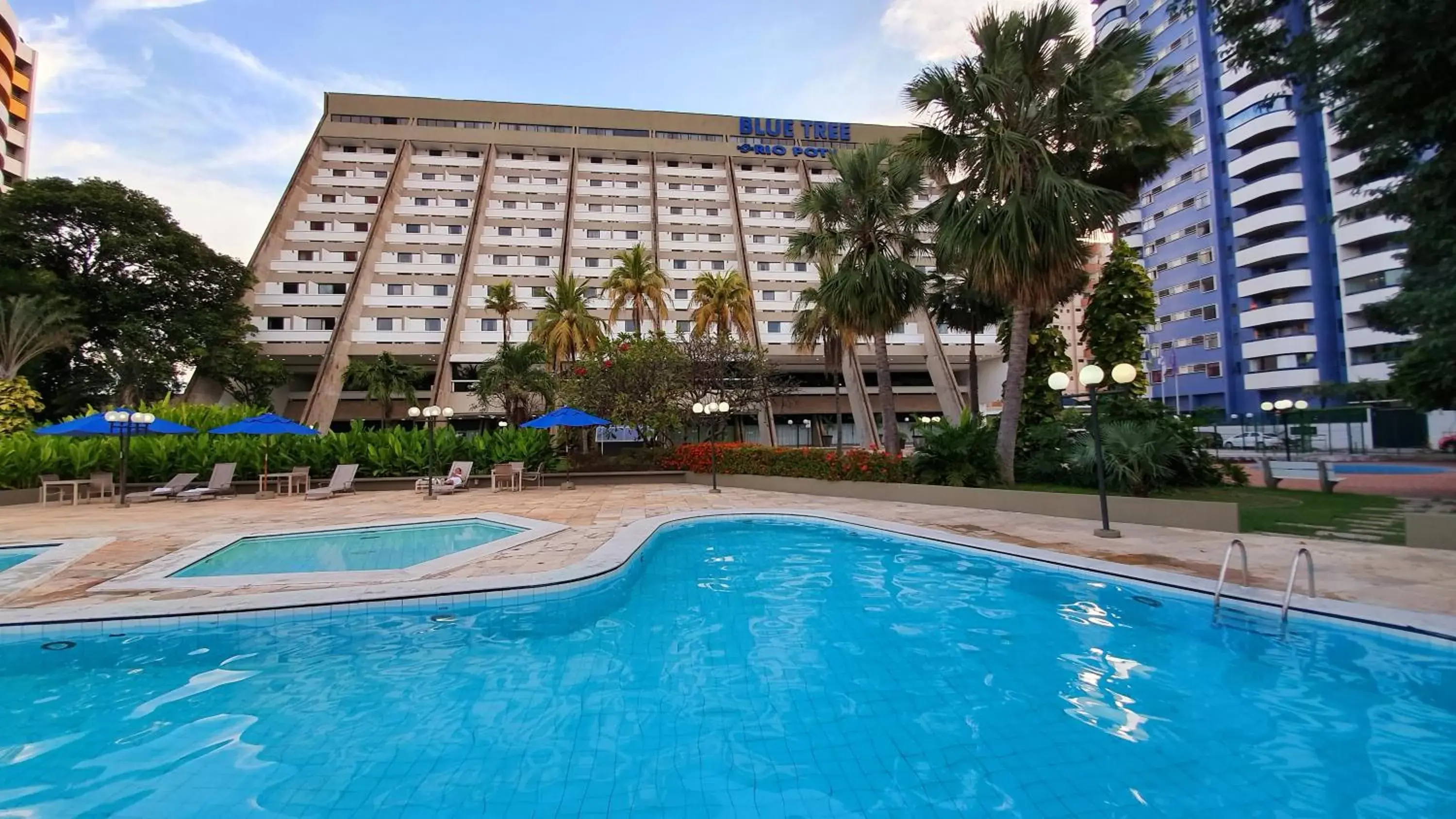 Swimming pool, Property Building in Blue Tree Towers Rio Poty