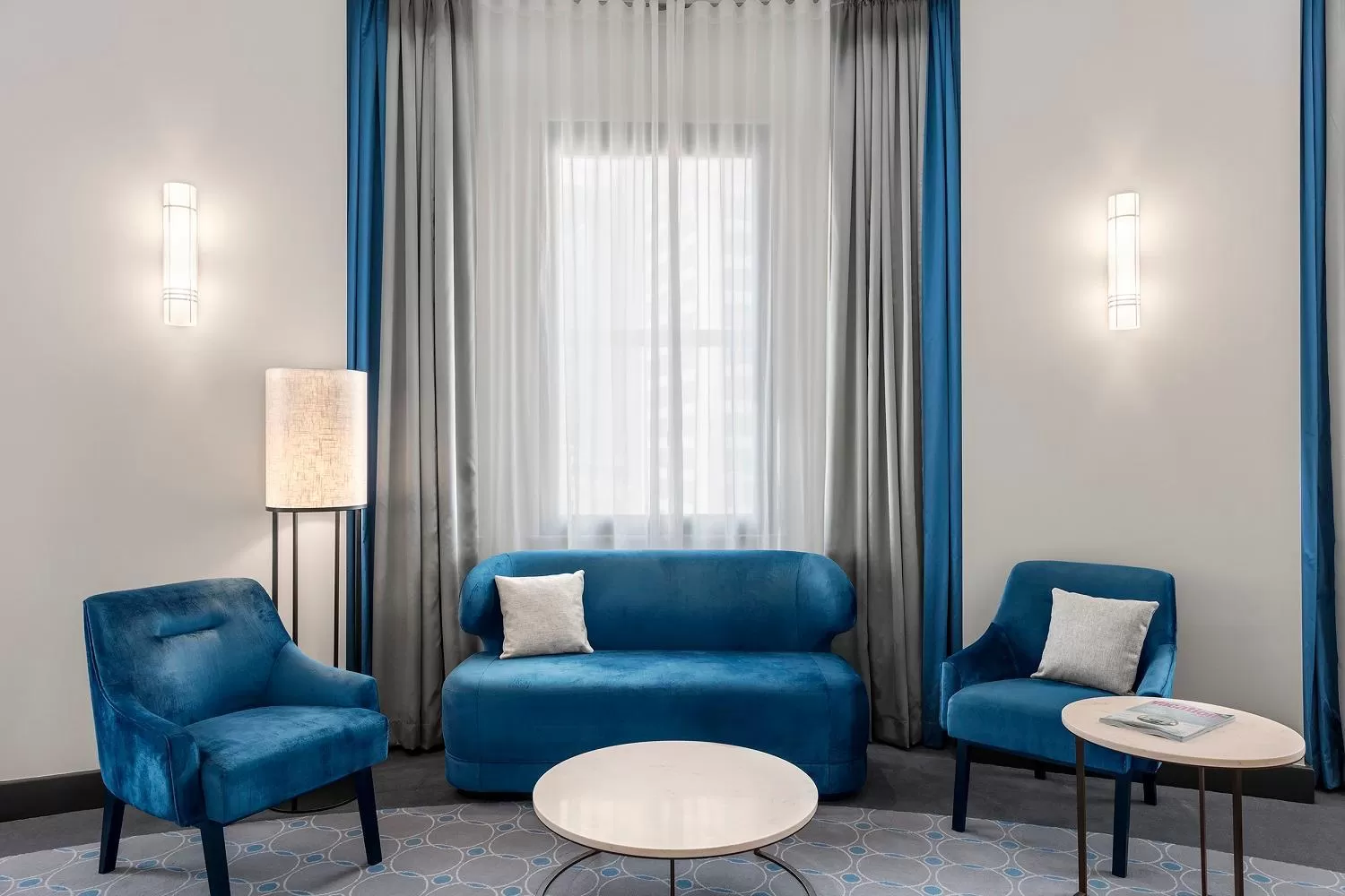 Seating area in Paradox Sydney