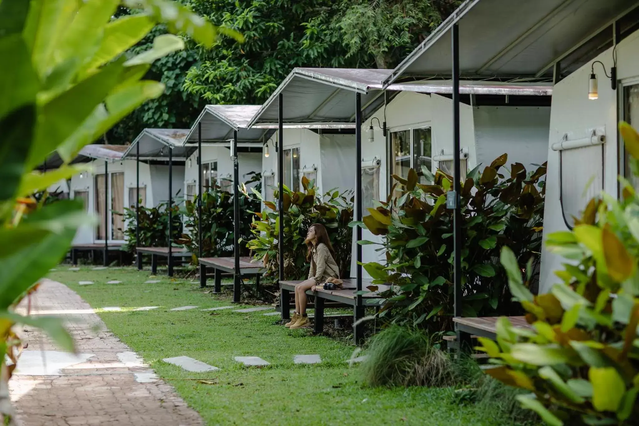 Property building in Kachonghills Tented Resort Trang Property building in Kachonghills Tented Resort Trang