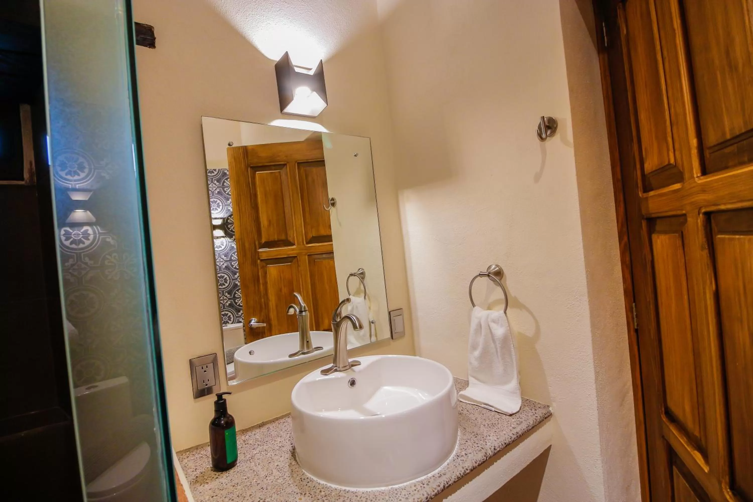 Bathroom in Hotel La Notaría