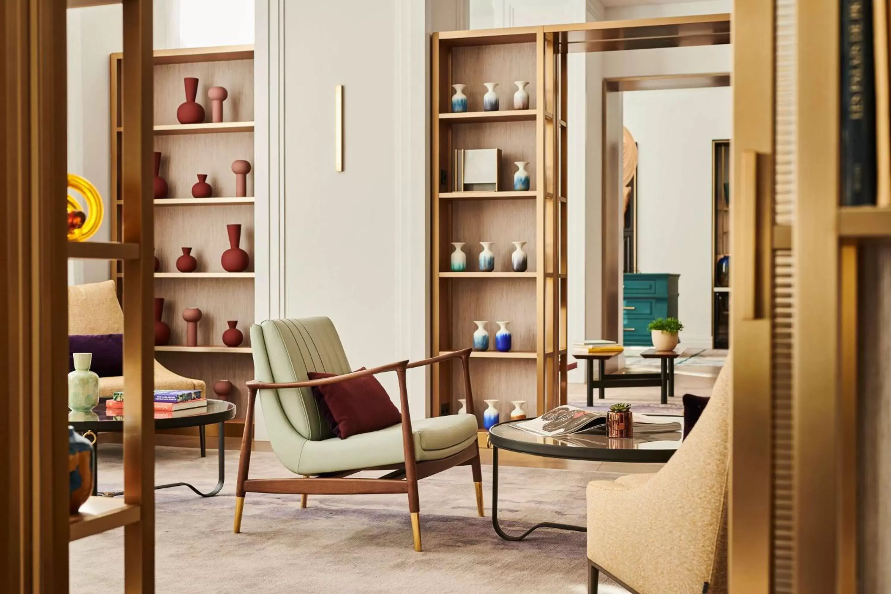 Lobby or reception in Andaz Prague, By Hyatt Lobby or reception in Andaz Prague, By Hyatt