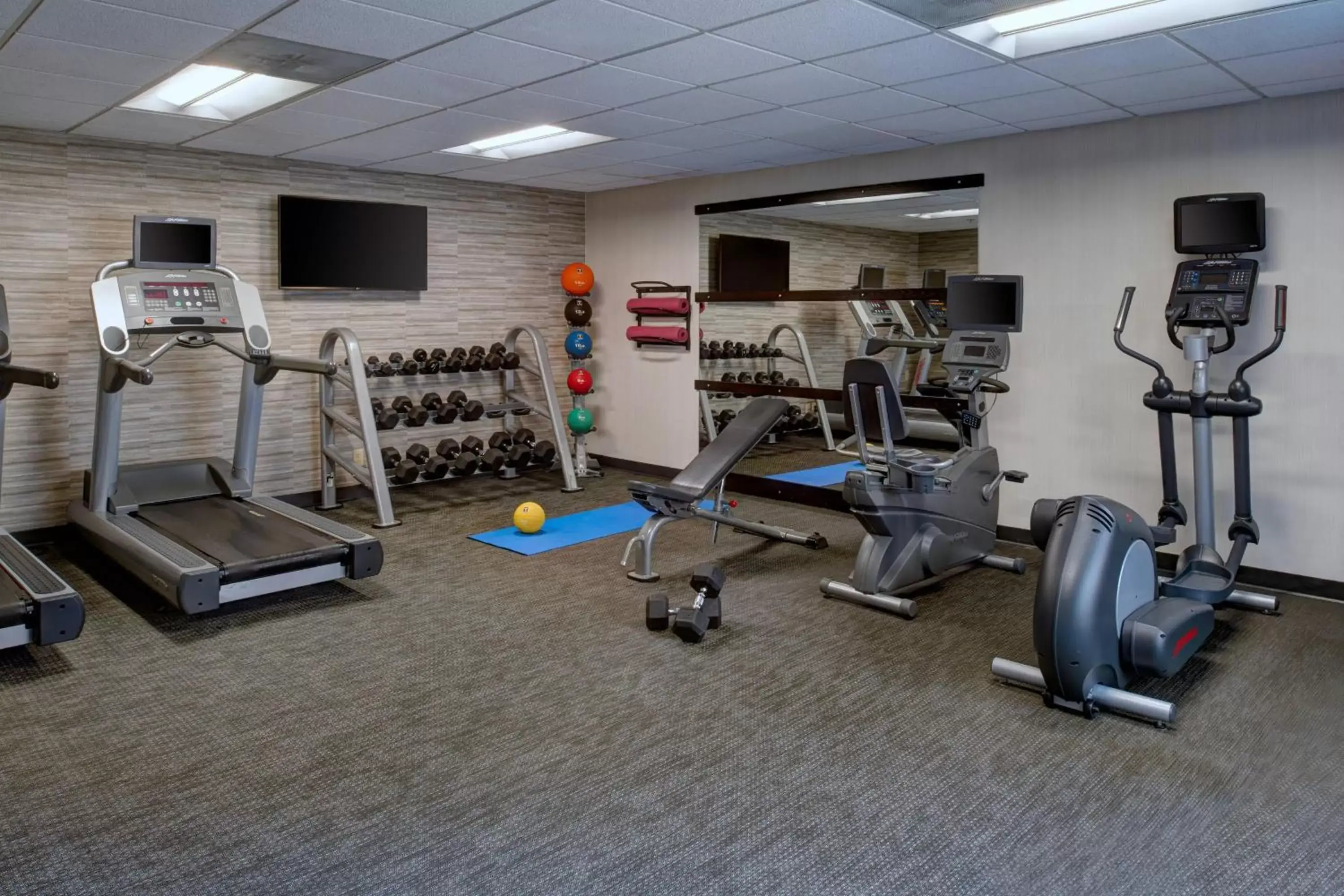 Fitness centre/facilities, Fitness Center/Facilities in Courtyard Detroit Dearborn