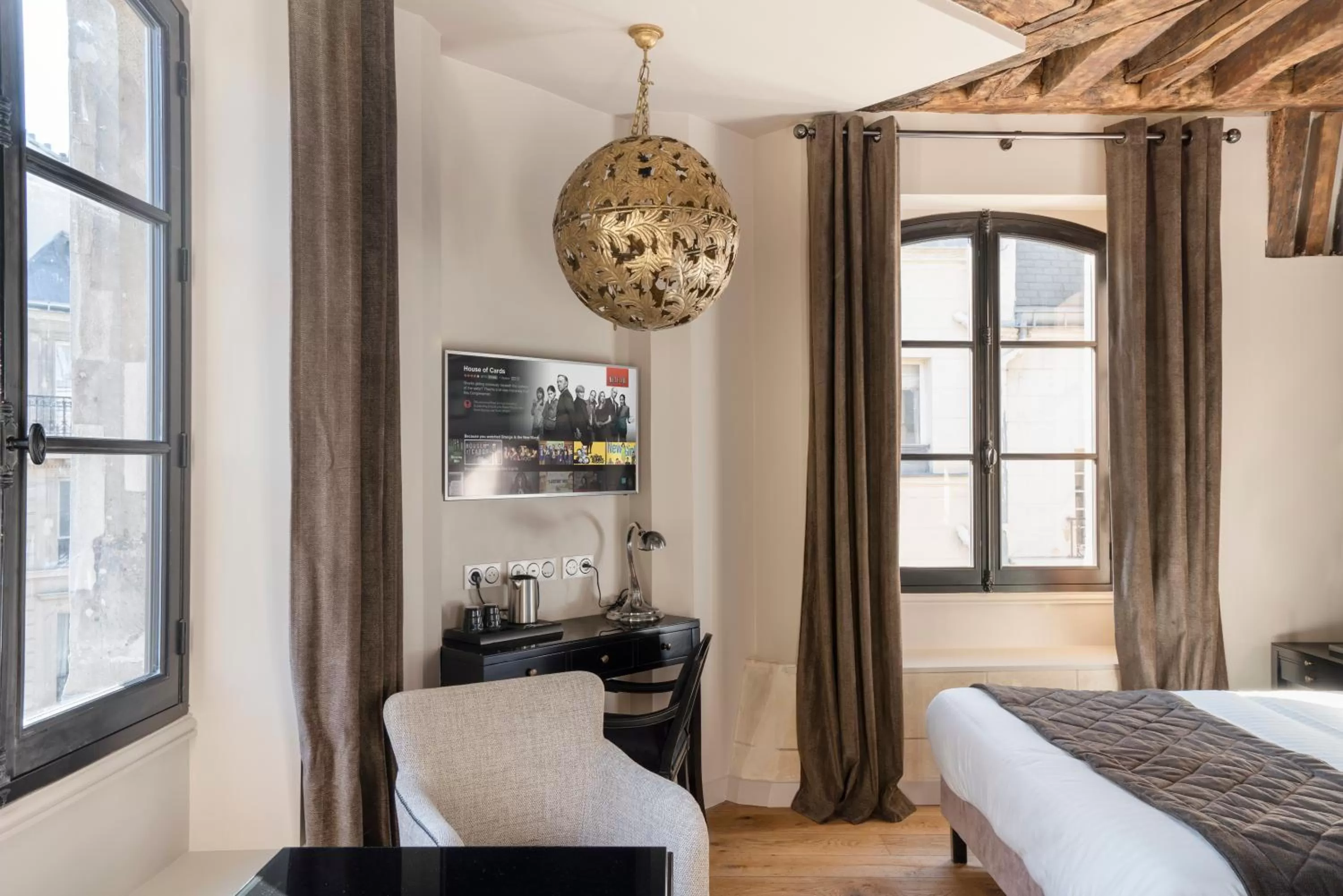 Bed in Hôtel Le Presbytère