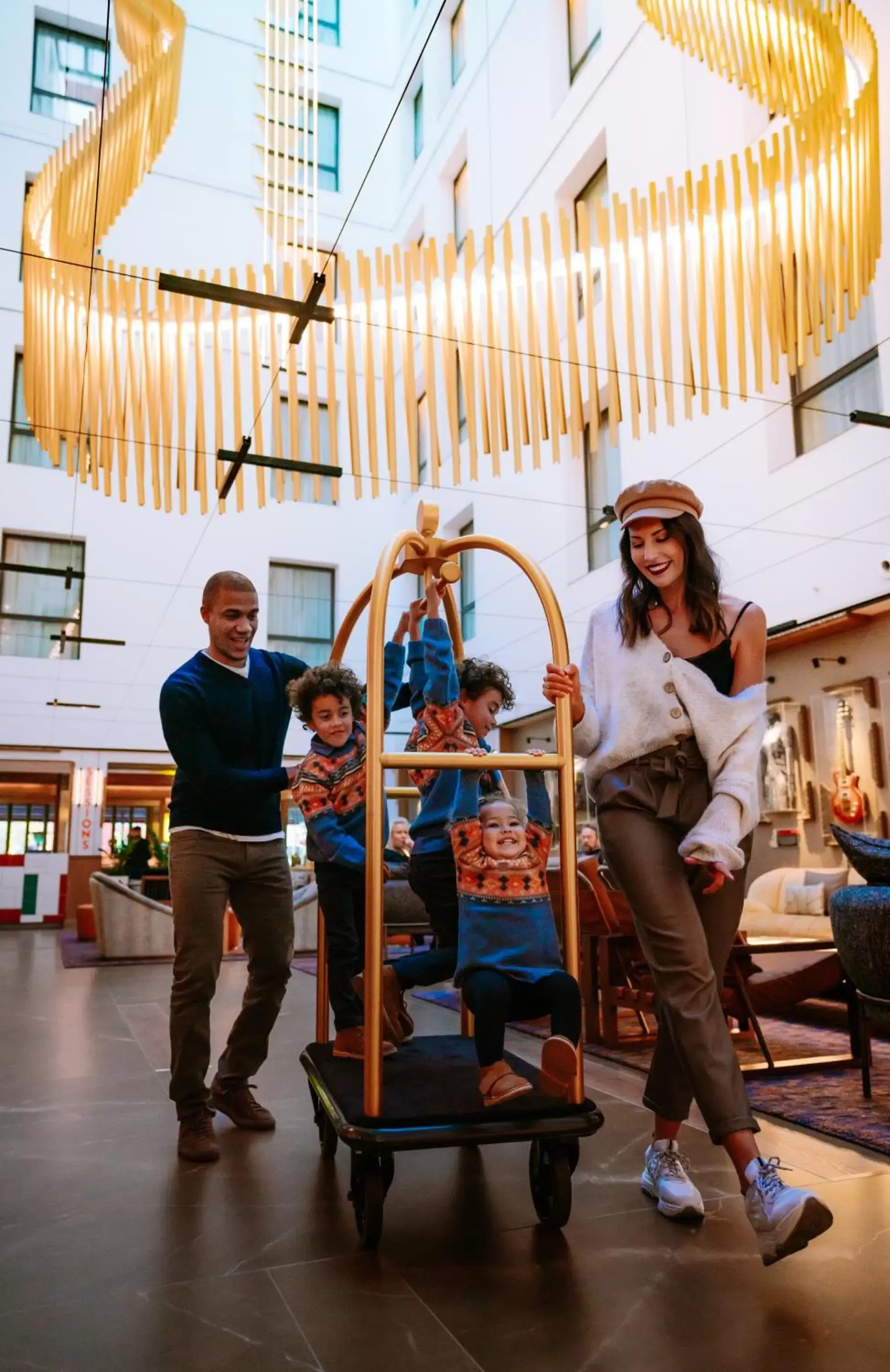 Living room in Hard Rock Hotel Madrid Living room in Hard Rock Hotel Madrid