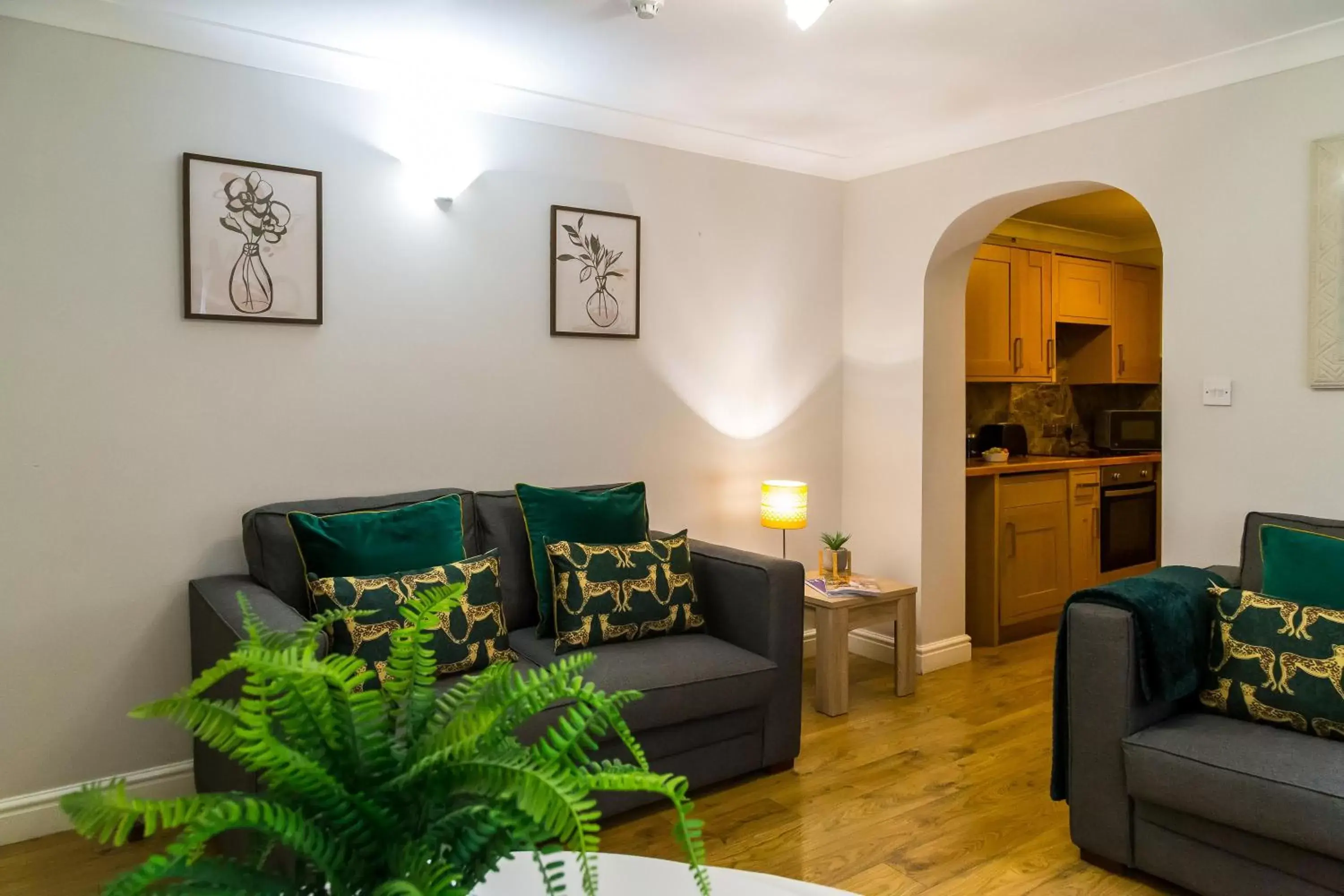 Living room, Seating Area in Goodramgate Apartments