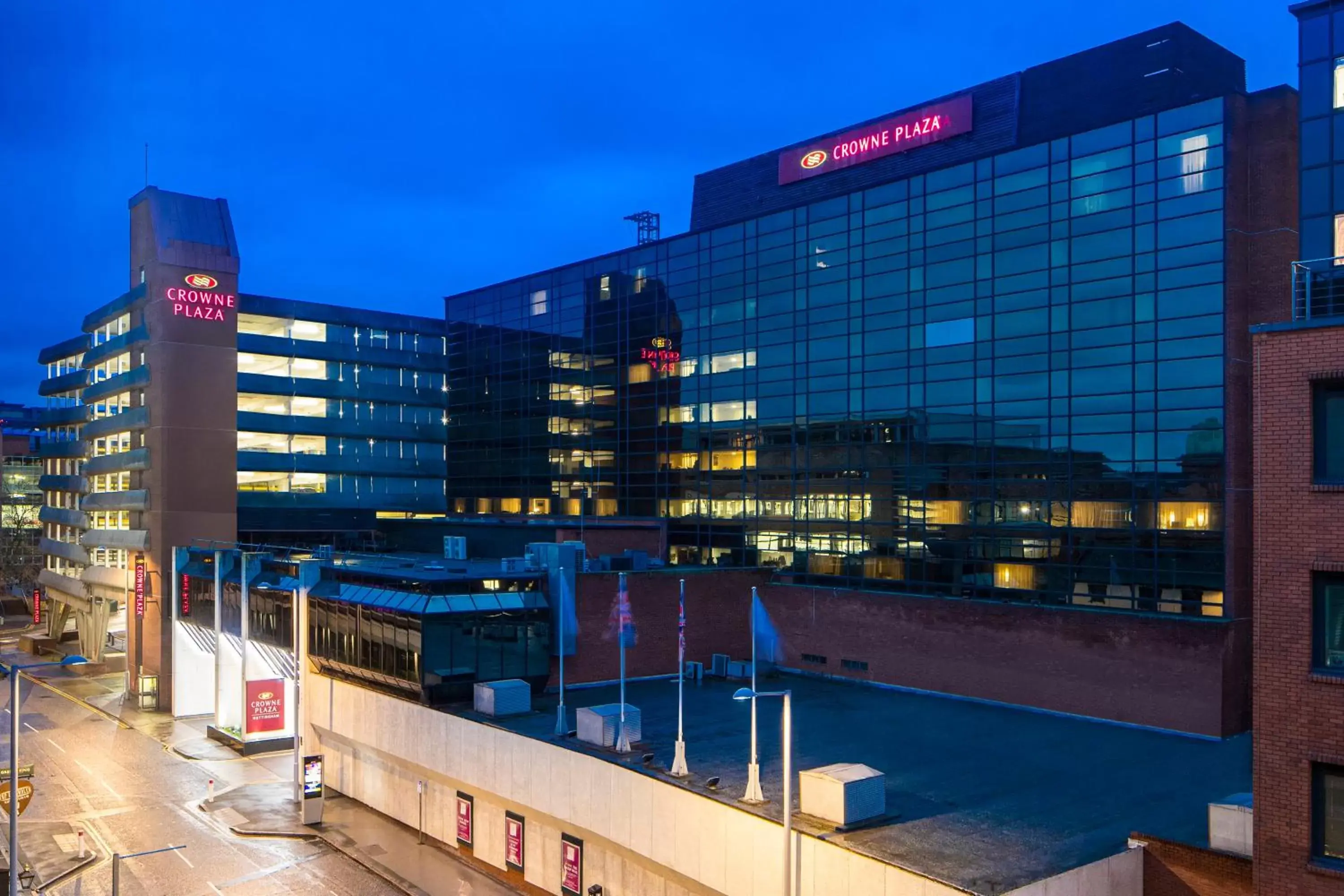 Property building in Crowne Plaza Nottingham, an IHG Hotel