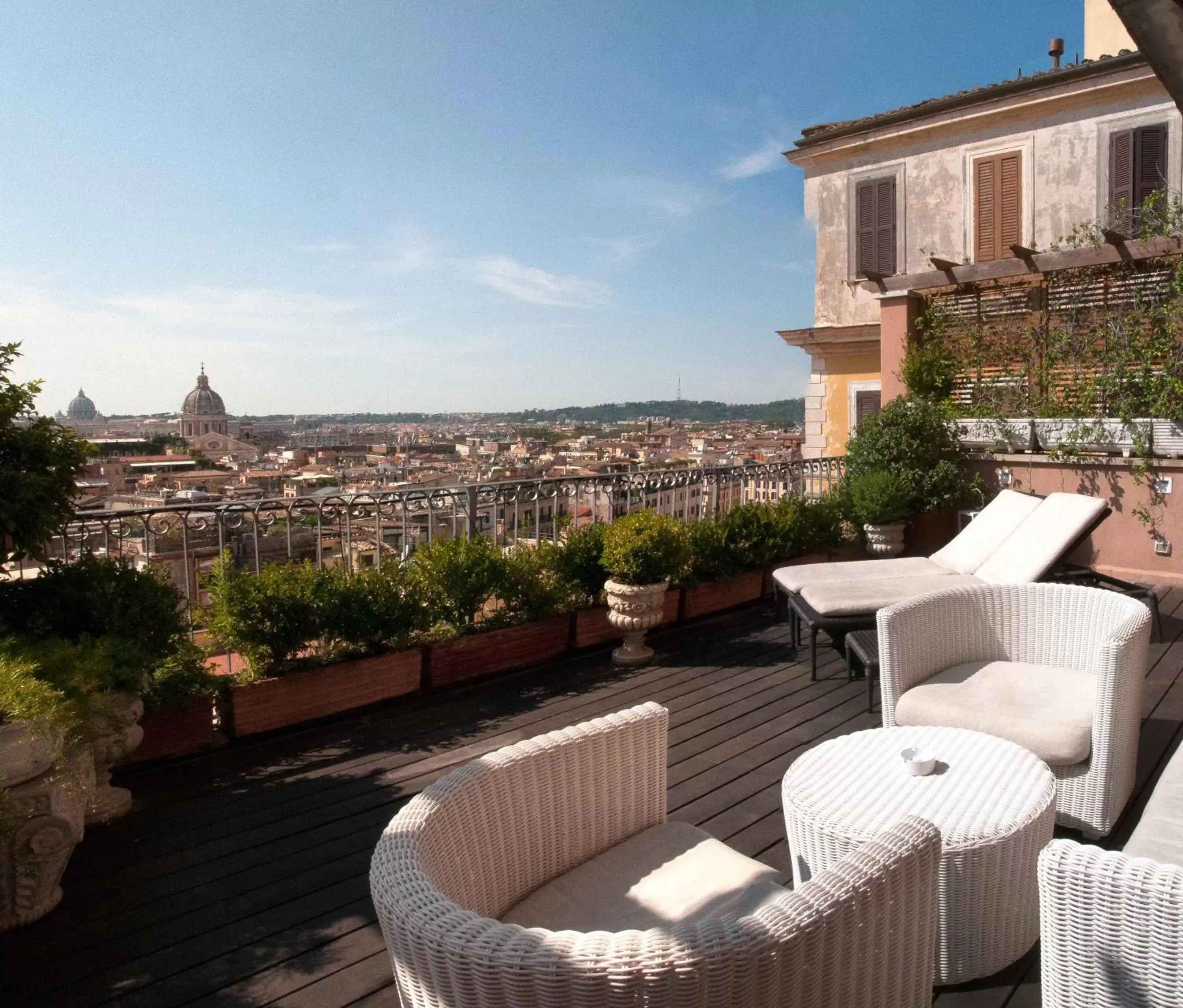 Balcony/Terrace in Hotel Scalinata Di Spagna
