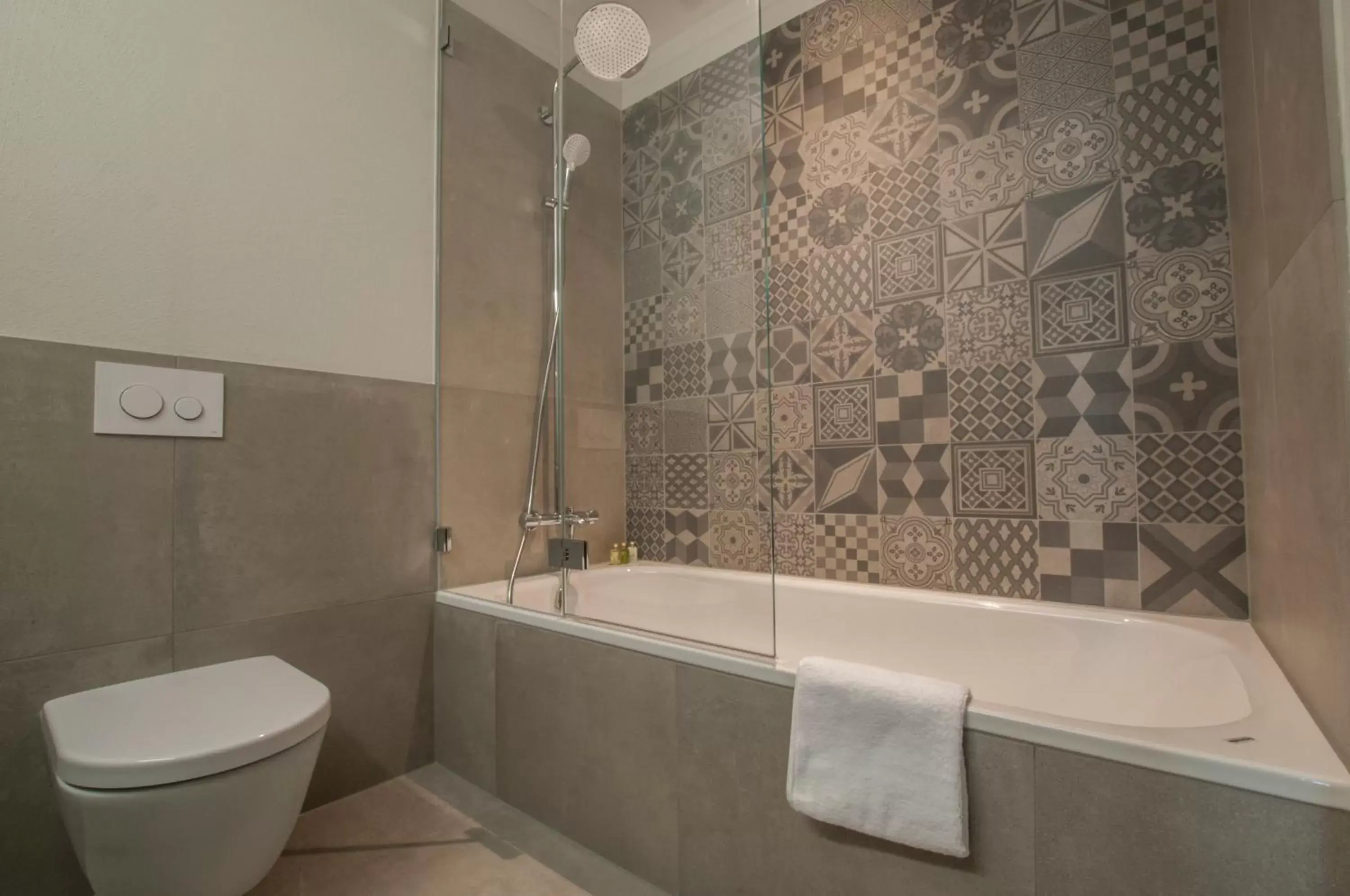 Decorative detail, Bathroom in Focus Hotel