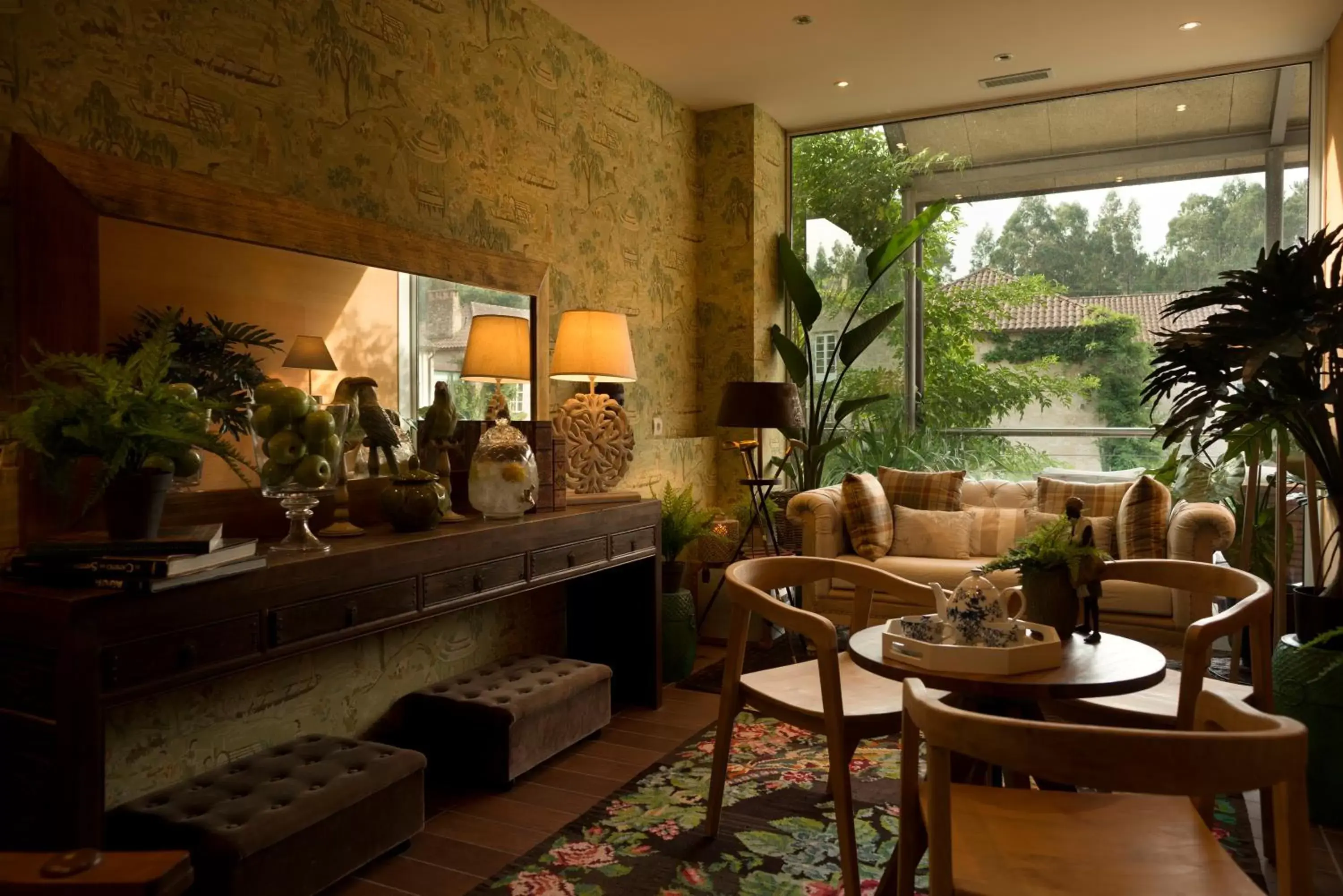 Living room in A Quinta Da Auga Hotel Spa Relais & Chateaux
