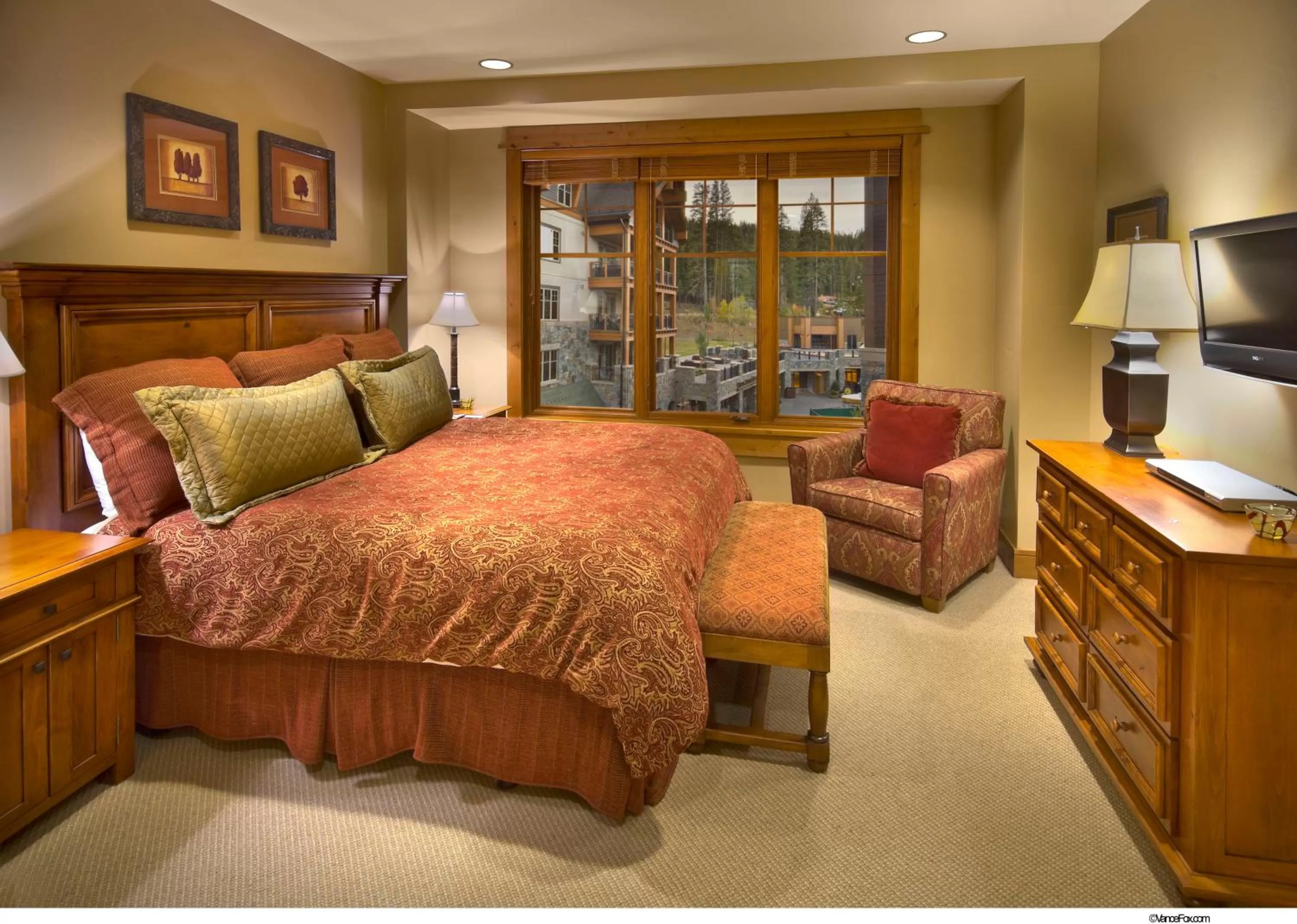 Bedroom in East West Hospitality at Tahoe