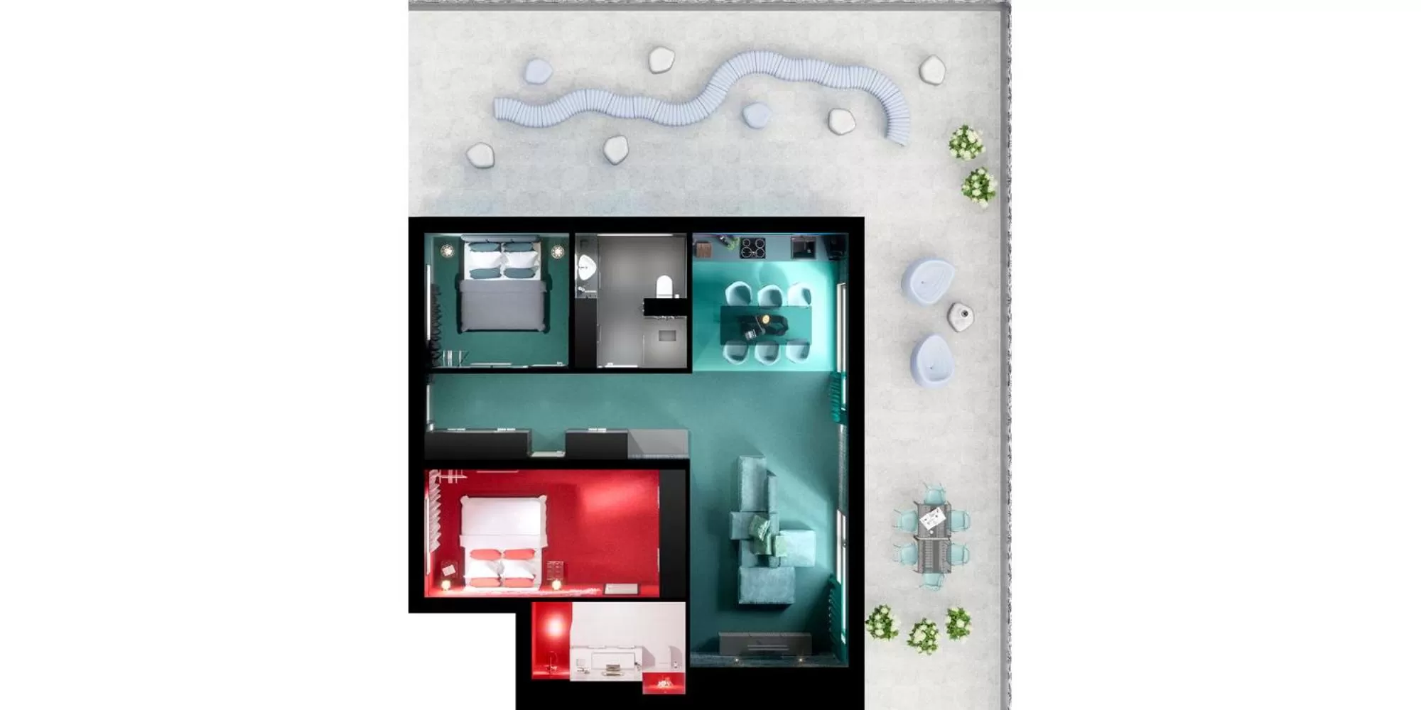 Bathroom in Laurichhof