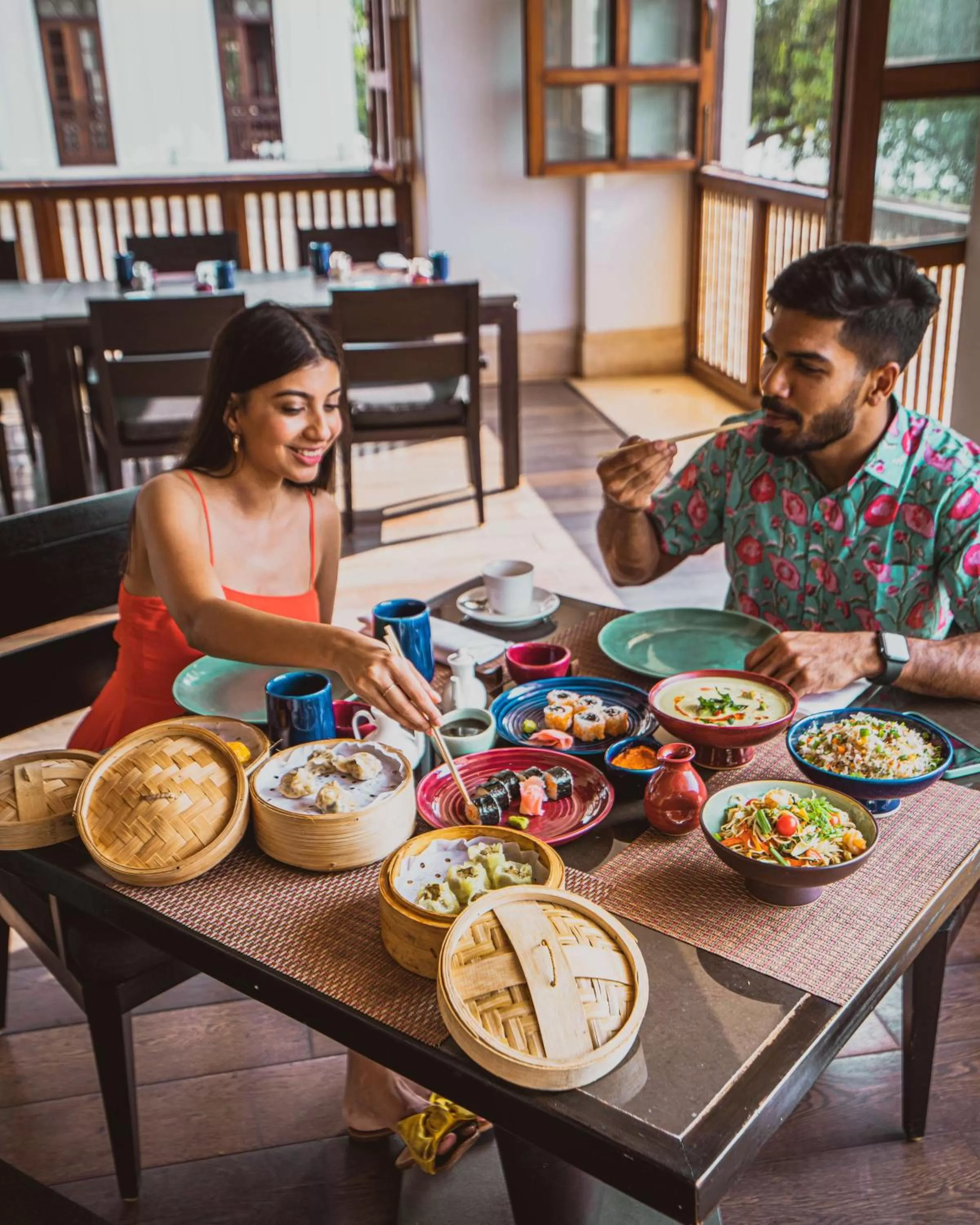 People in Grand Hyatt Goa