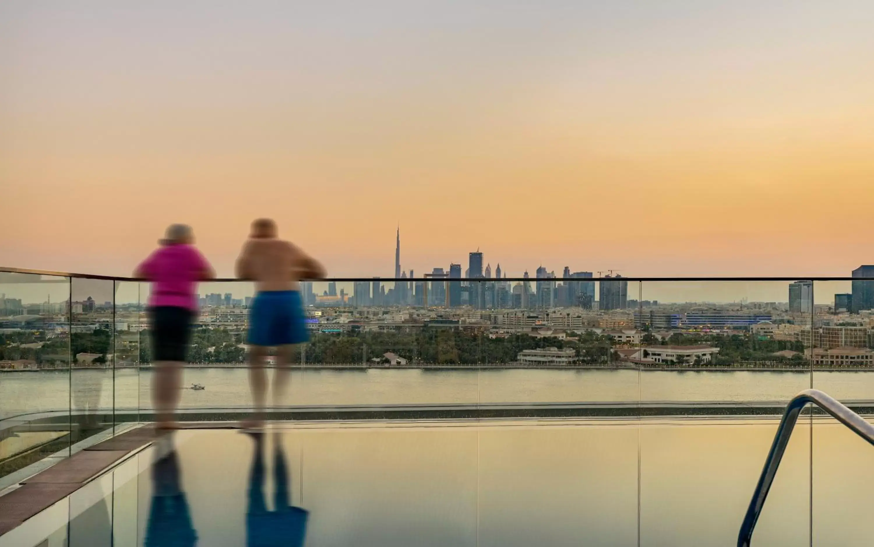Pool view in Al Bandar Rotana – Dubai Creek