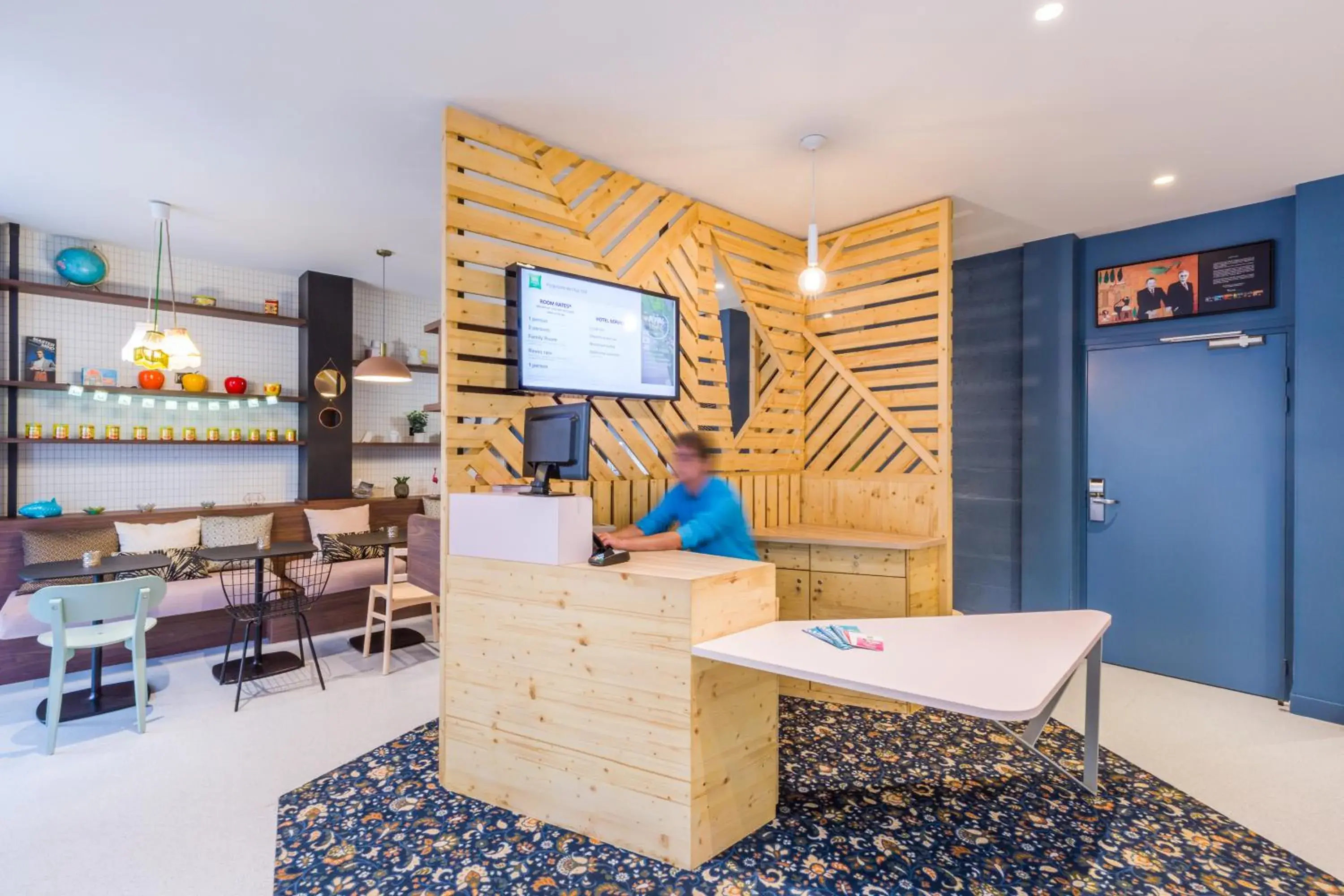 Lobby or reception in ibis Styles Paris Gare de l'Est TGV Lobby or reception in ibis Styles Paris Gare de l'Est TGV