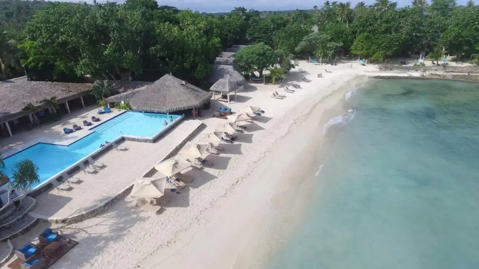 Beach, Bird's-eye View in Breakas Beach Resort