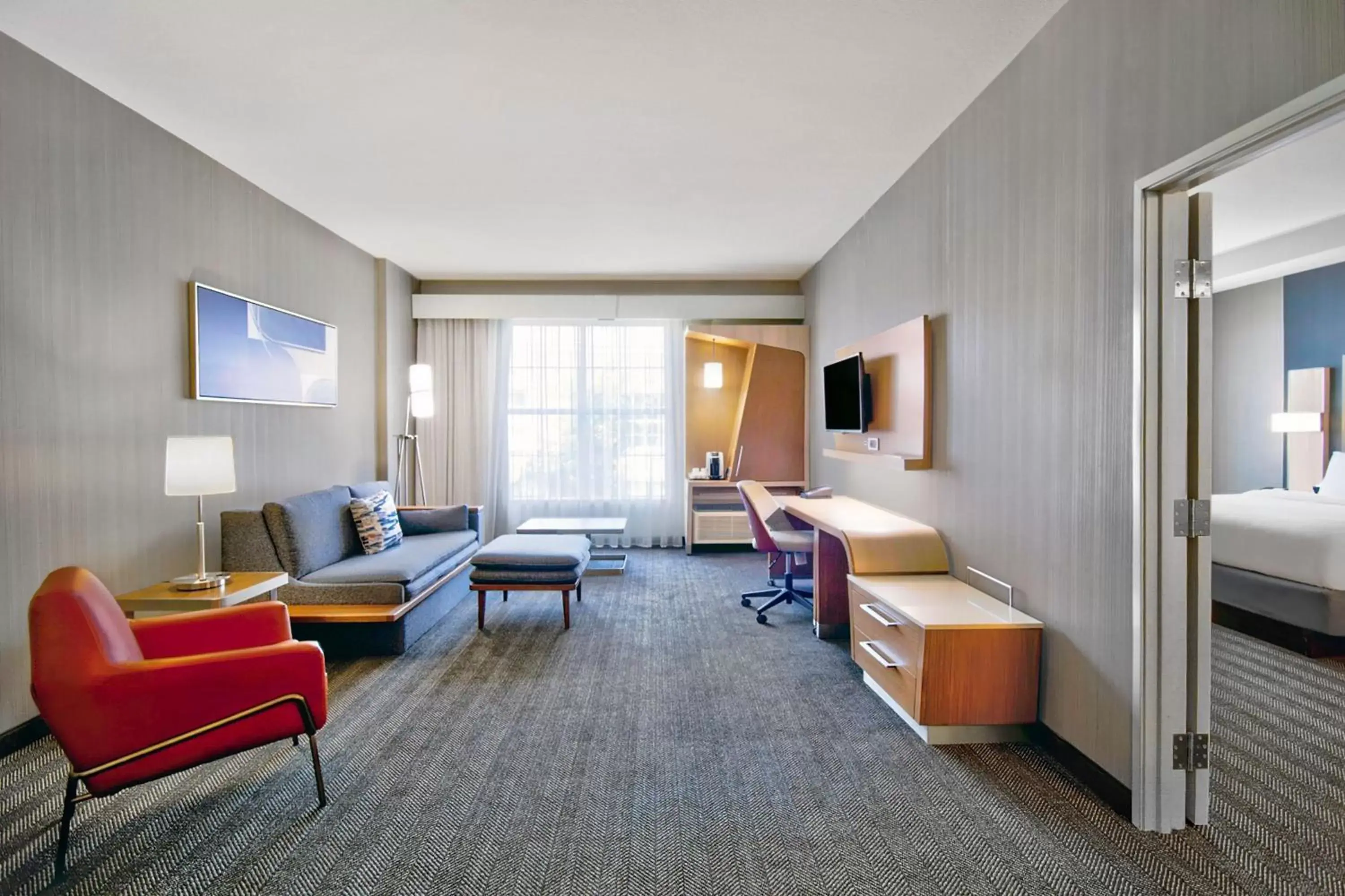 Living room, Seating Area in Courtyard by Marriott Nashville Green Hills