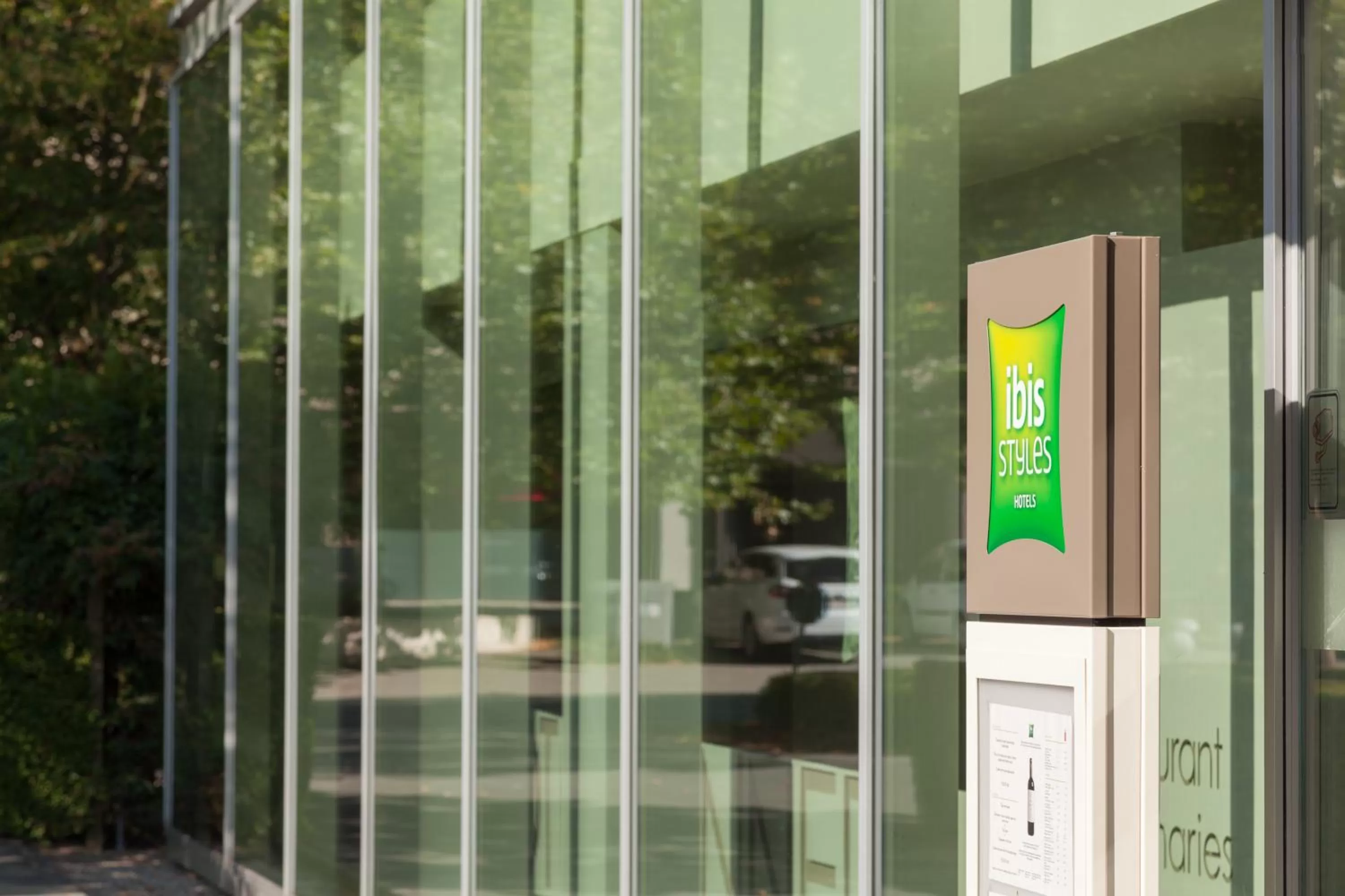 Decorative detail in ibis Styles Kortrijk Expo