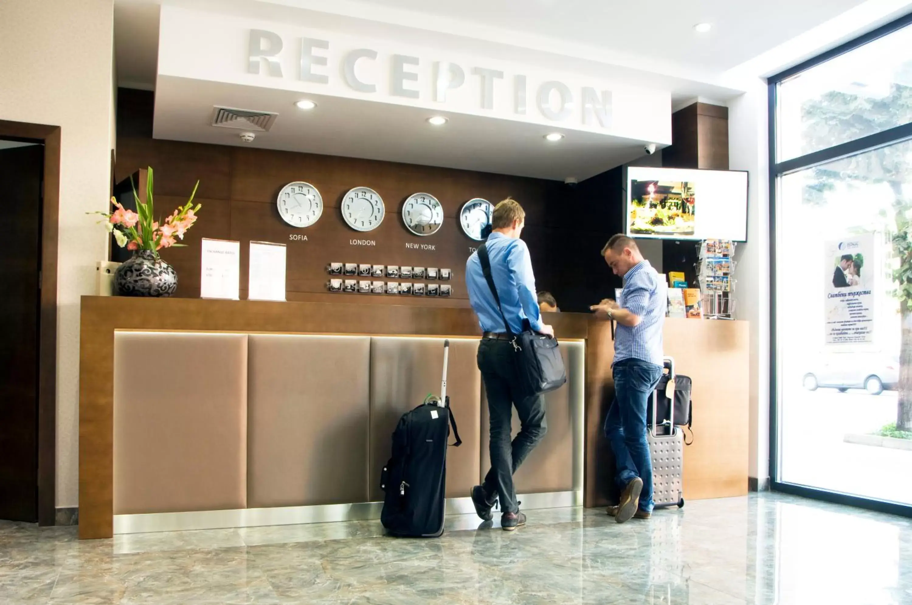 Lobby or reception in Central Hotel Sofia Lobby or reception in Central Hotel Sofia