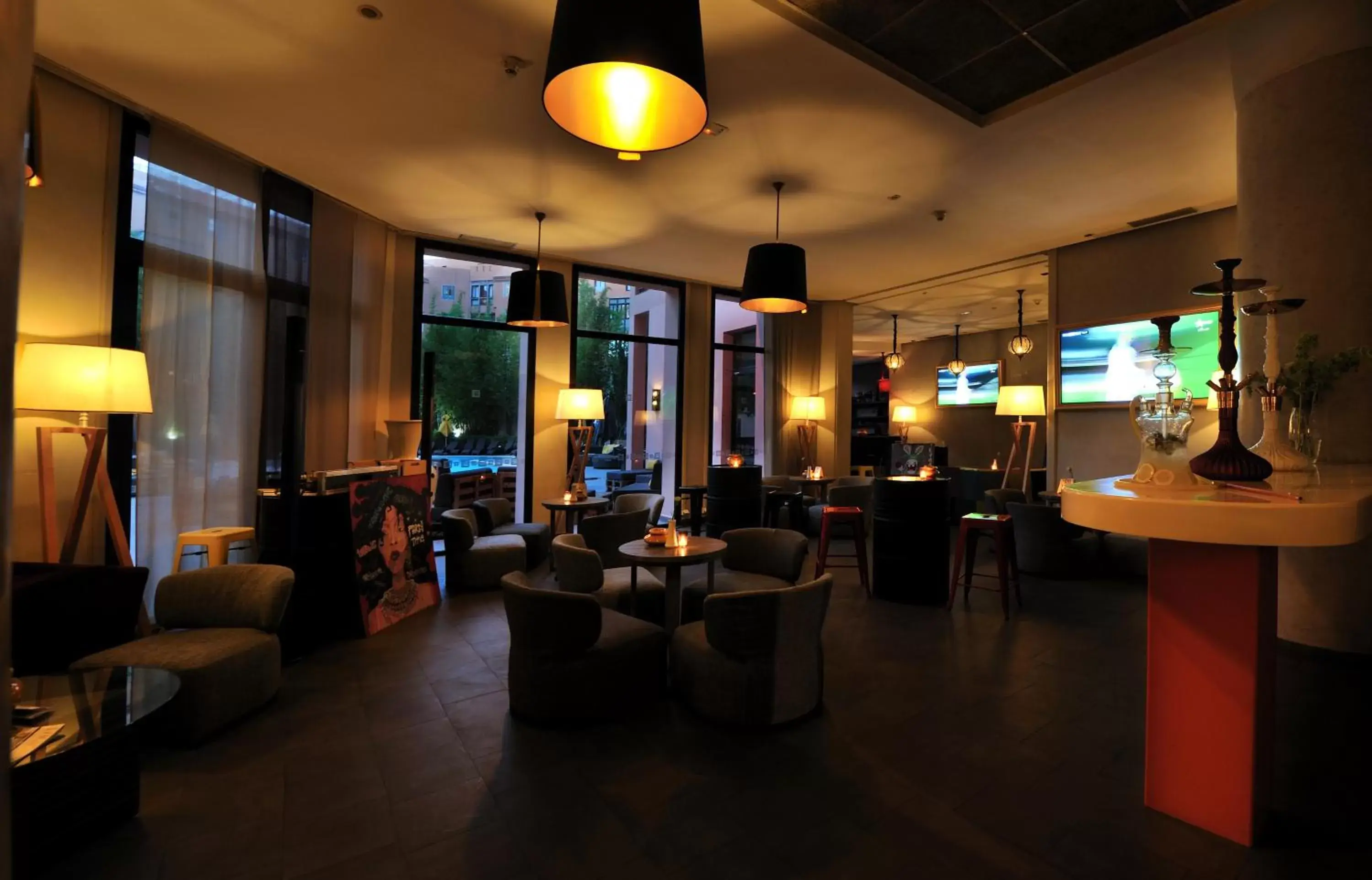 Lounge or bar in Novotel Marrakech Hivernage