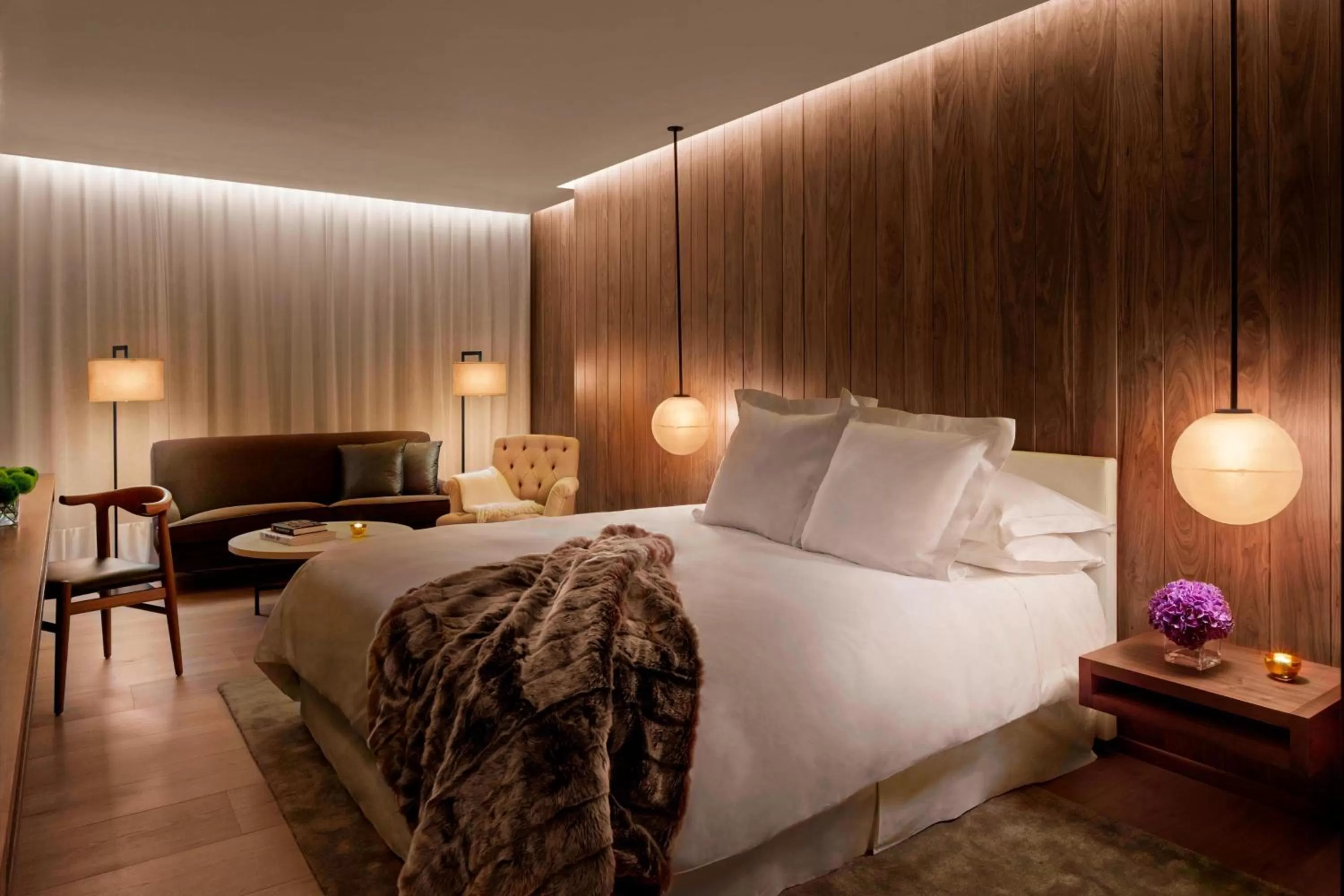 Photo of the whole room, Bed in The London EDITION