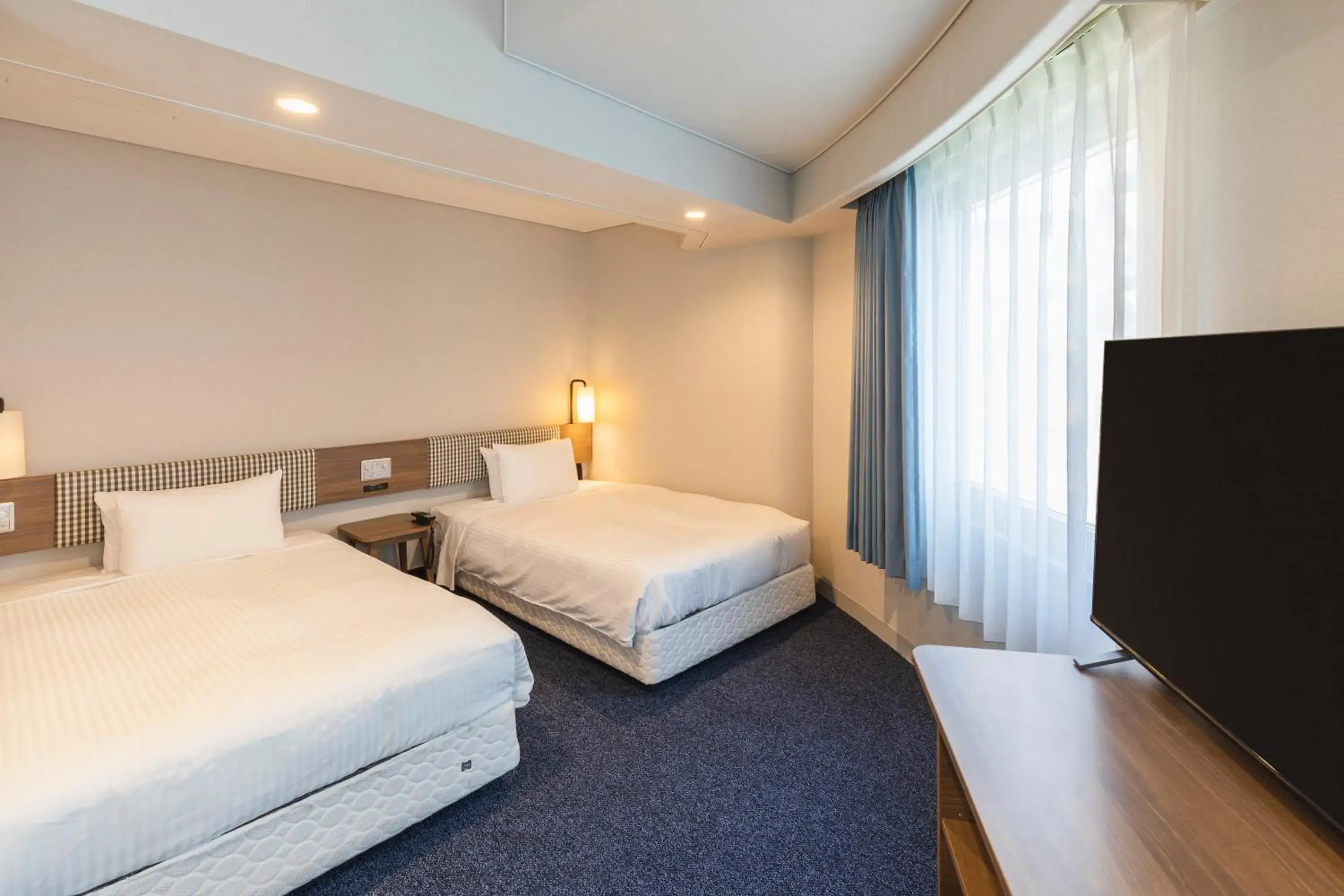 Photo of the whole room, Bed in Sotetsu Fresa Inn Tokyo-Toyocho