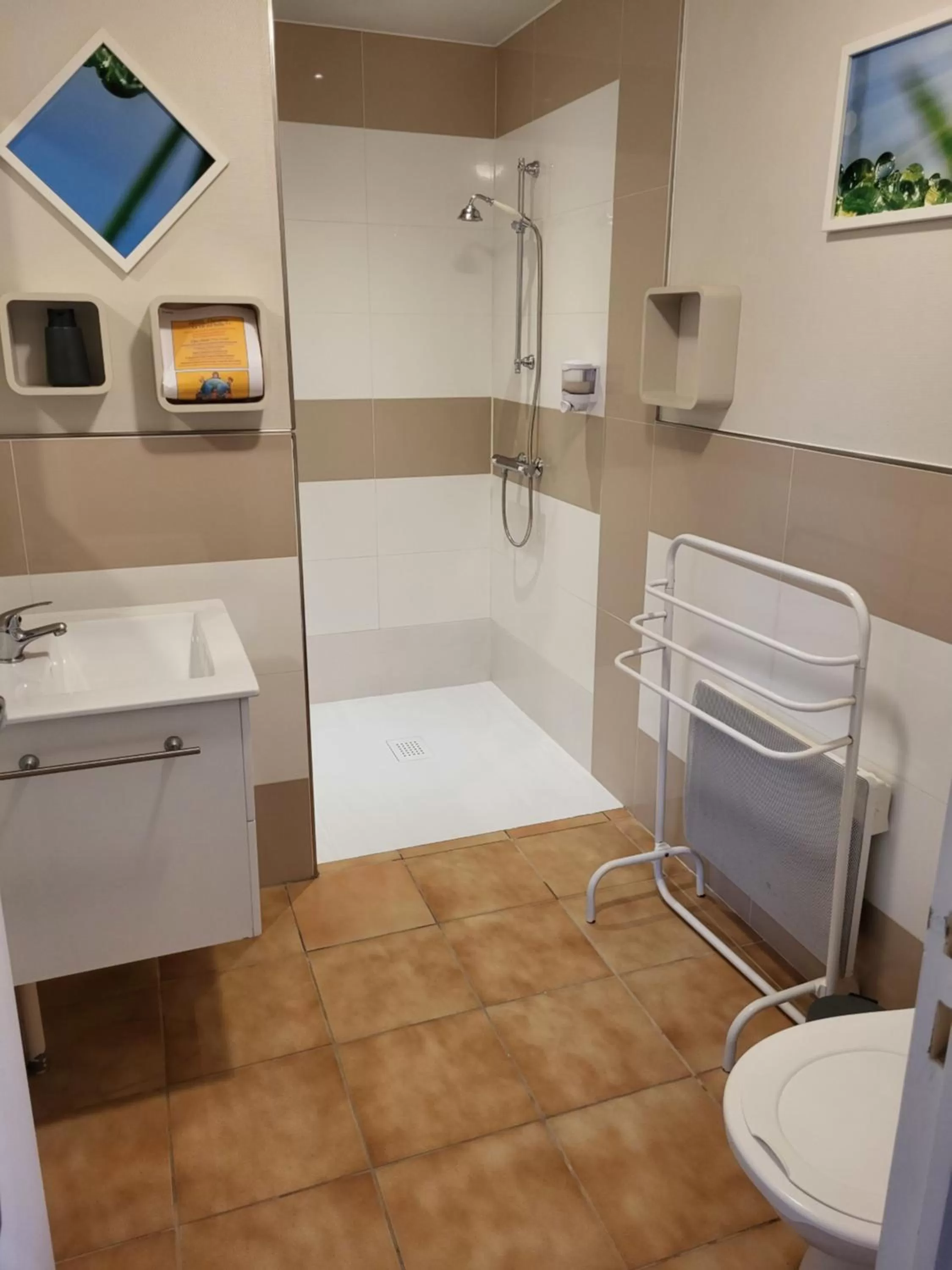 Shower in Cheverny la vie est belle