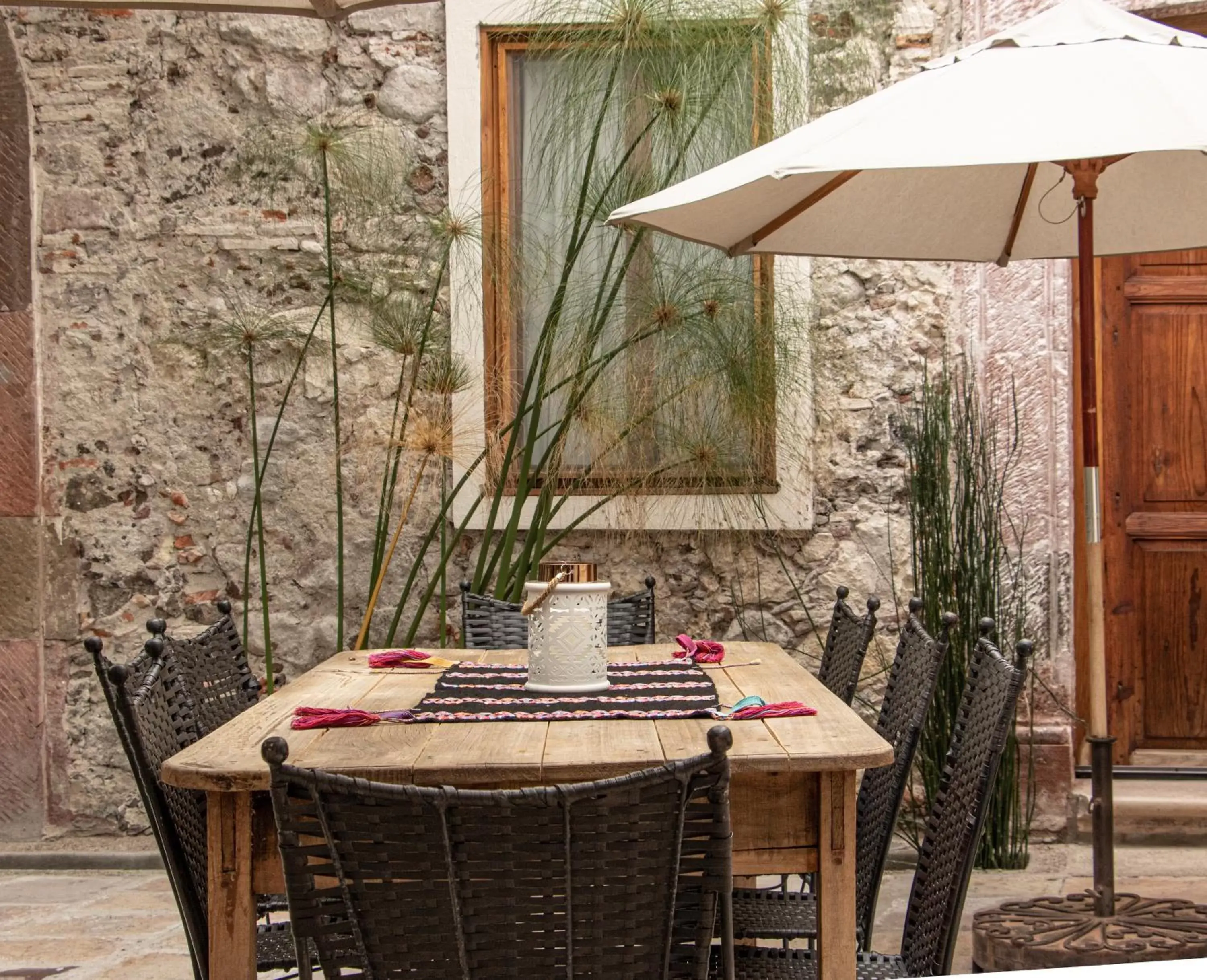 Patio in Orchid House San Miguel de Allende