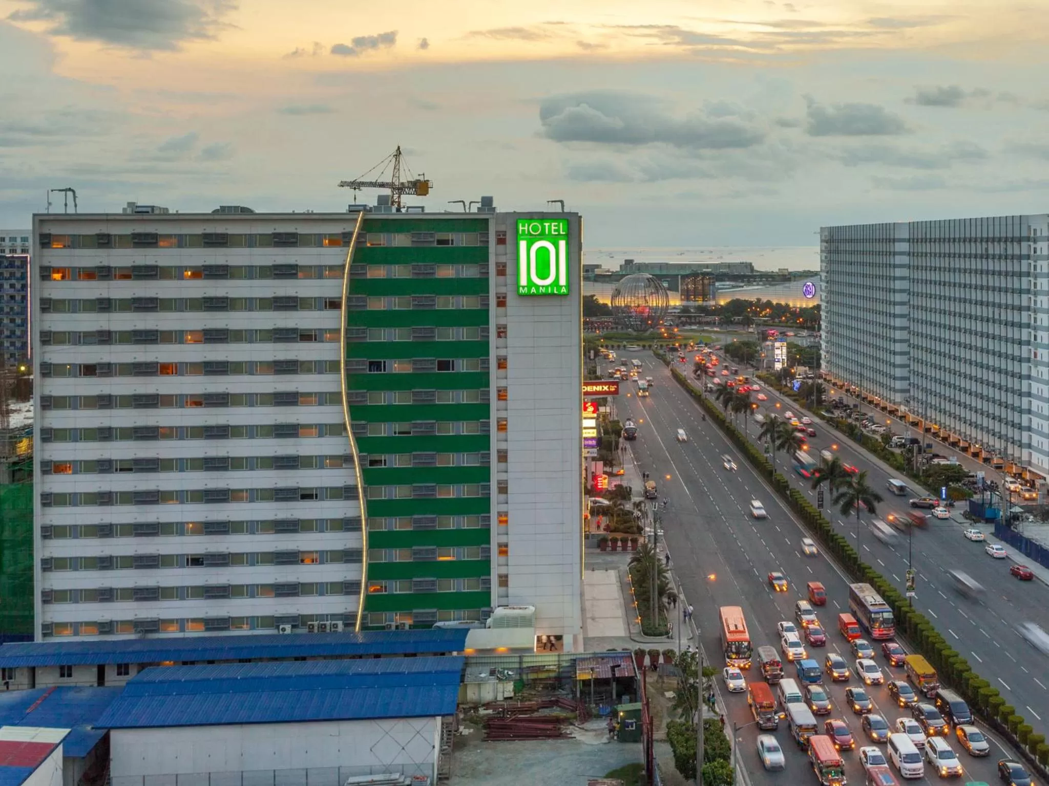 Property building in Hotel101 - Manila