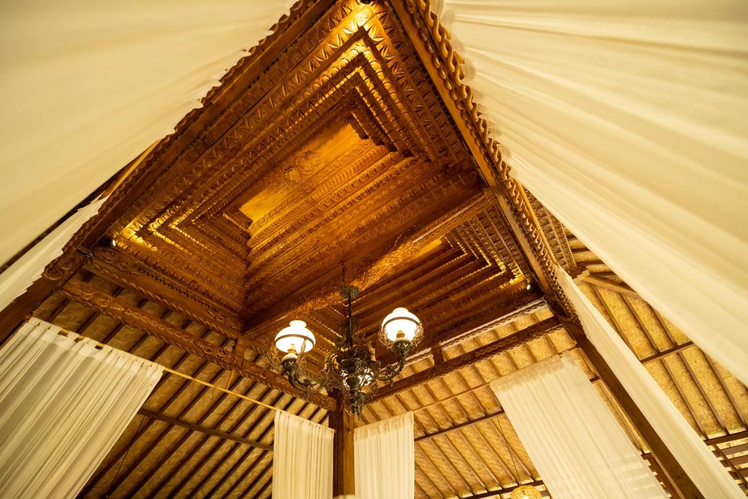 Decorative detail in Tanah Damai Hotel
