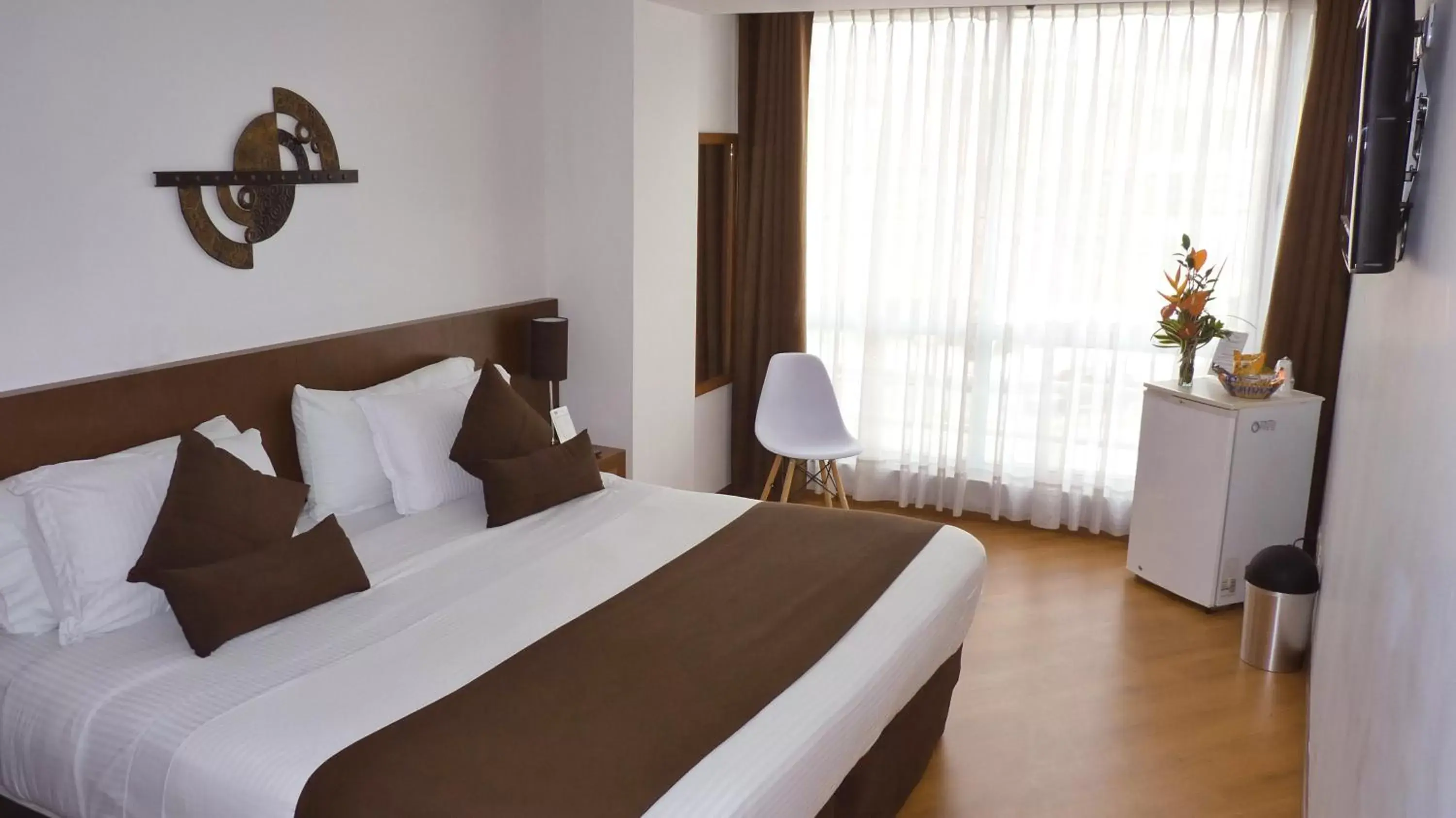 Bedroom, Bed in Hotel Casa Galvez