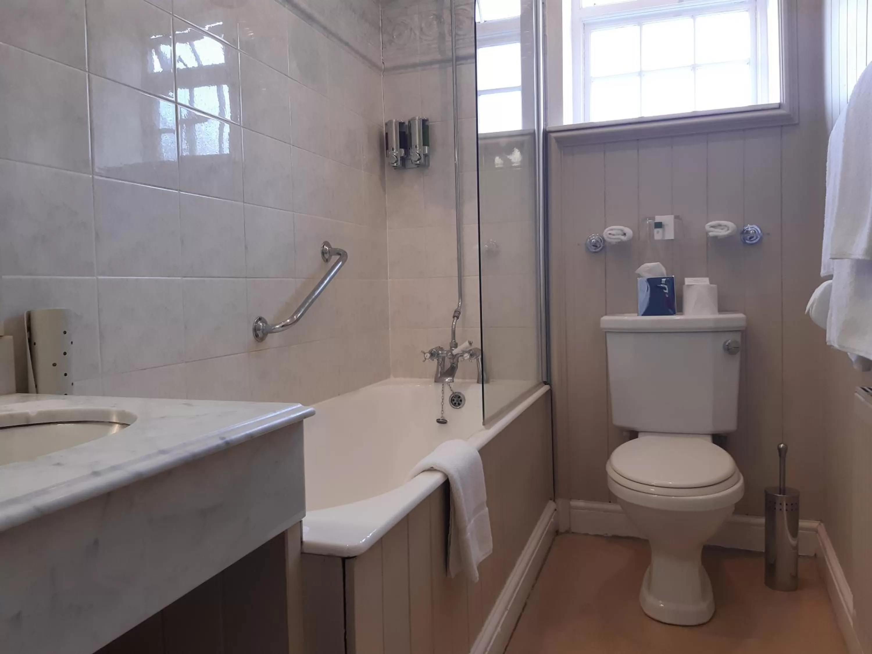 Bathroom in The Swan Hotel, Wells, Somerset - The Coaching Inn Group