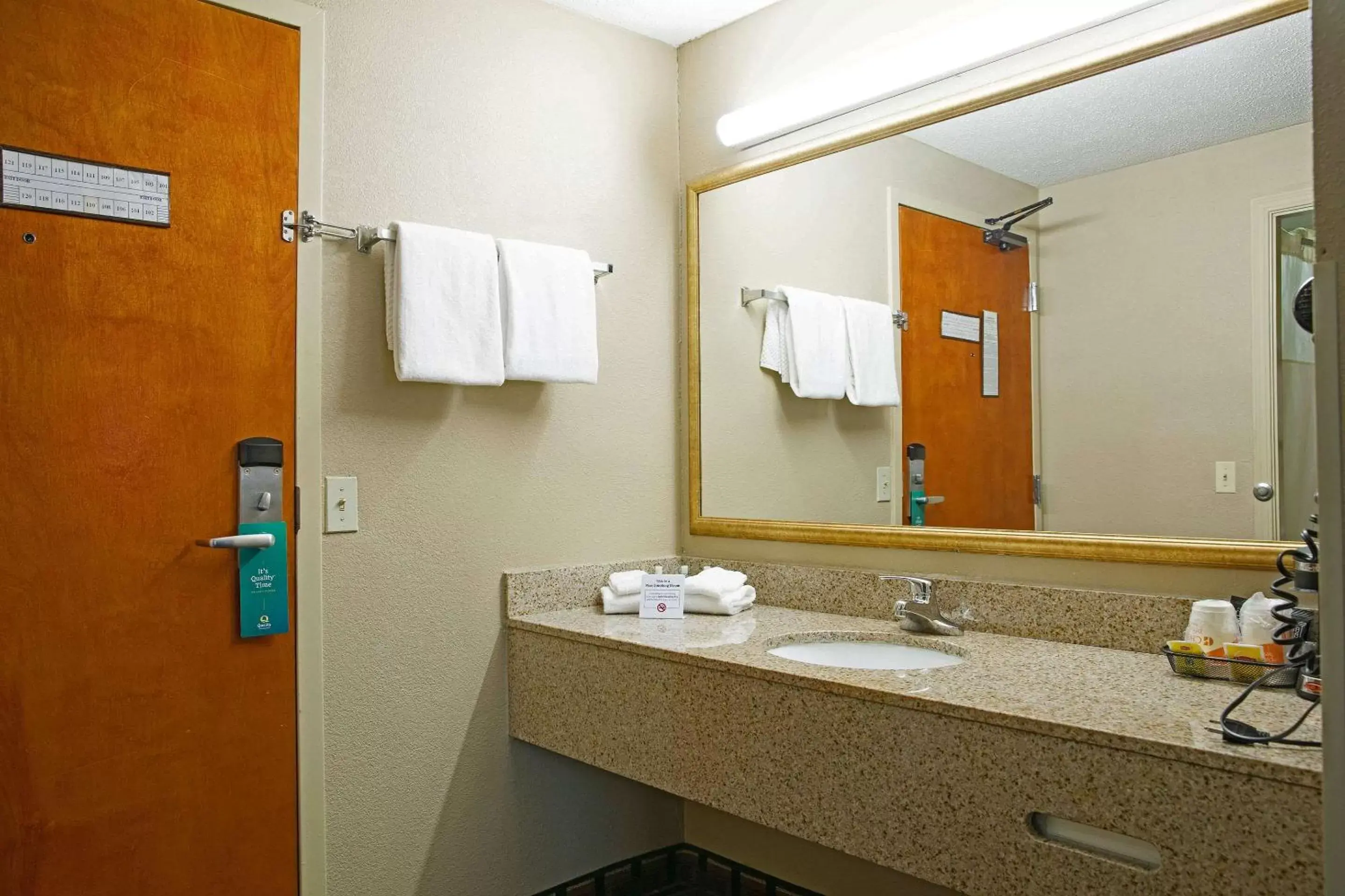 Bathroom in Quality Inn Raynham - Taunton