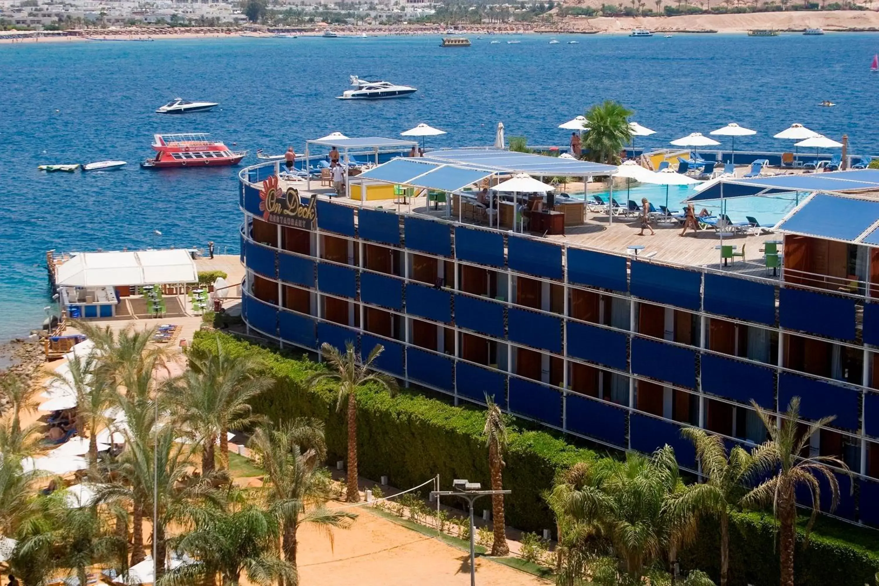 Facade/entrance, Bird's-eye View in Lido Sharm Hotel Naama Bay