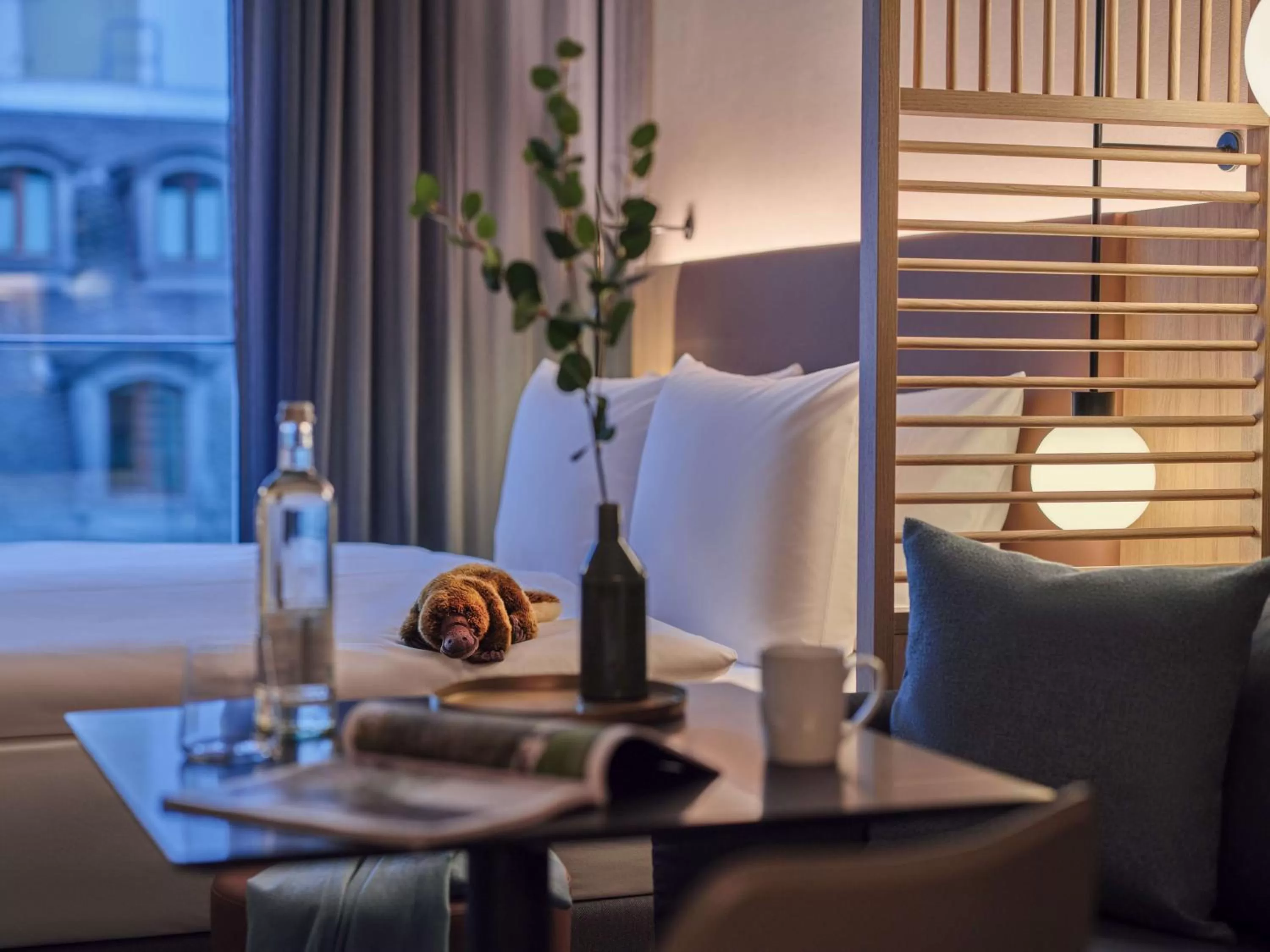 Bedroom in Adina Apartment Hotel Wiesbaden