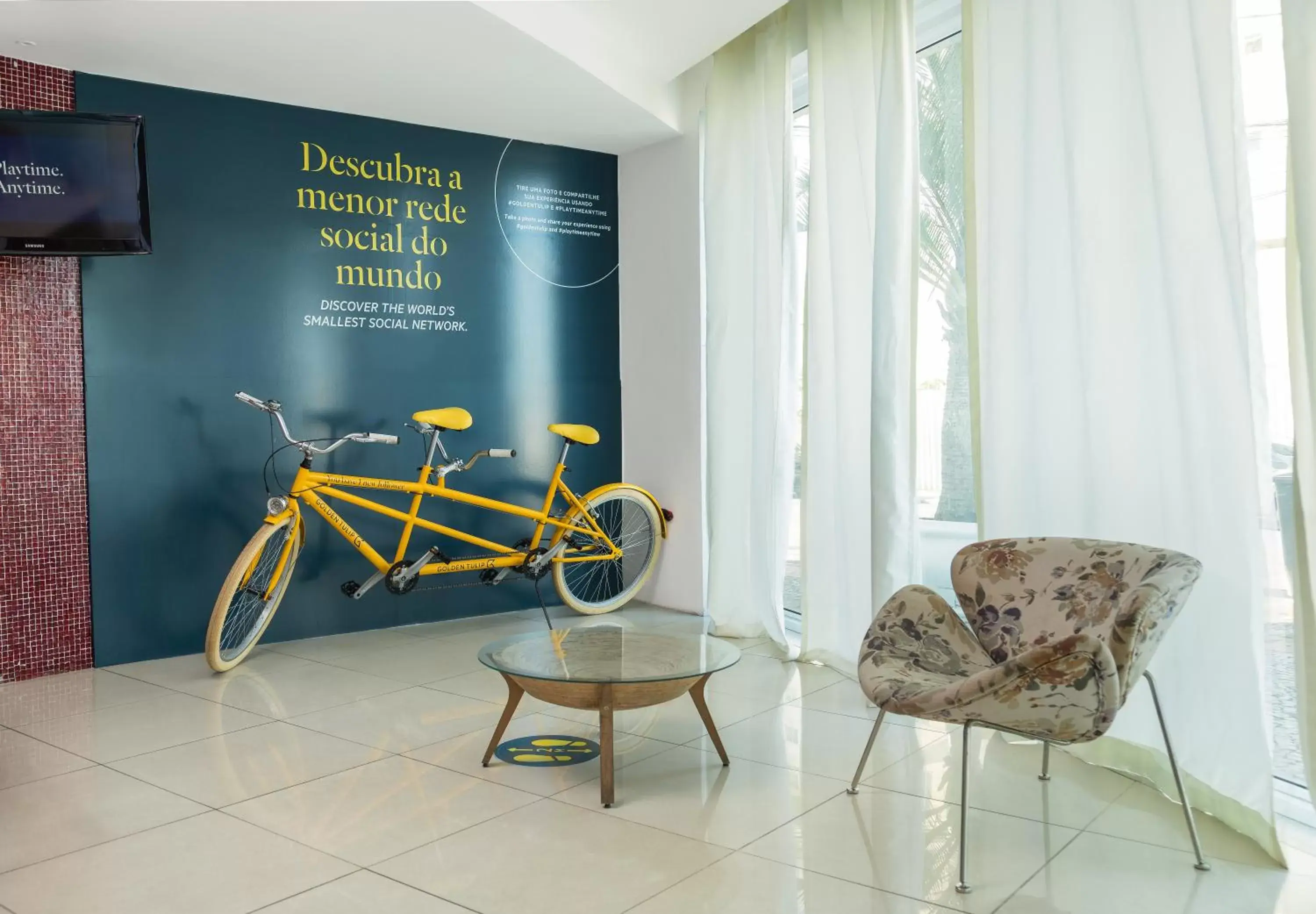 Lobby or reception in Golden Tulip Macaé Lobby or reception in Golden Tulip Macaé