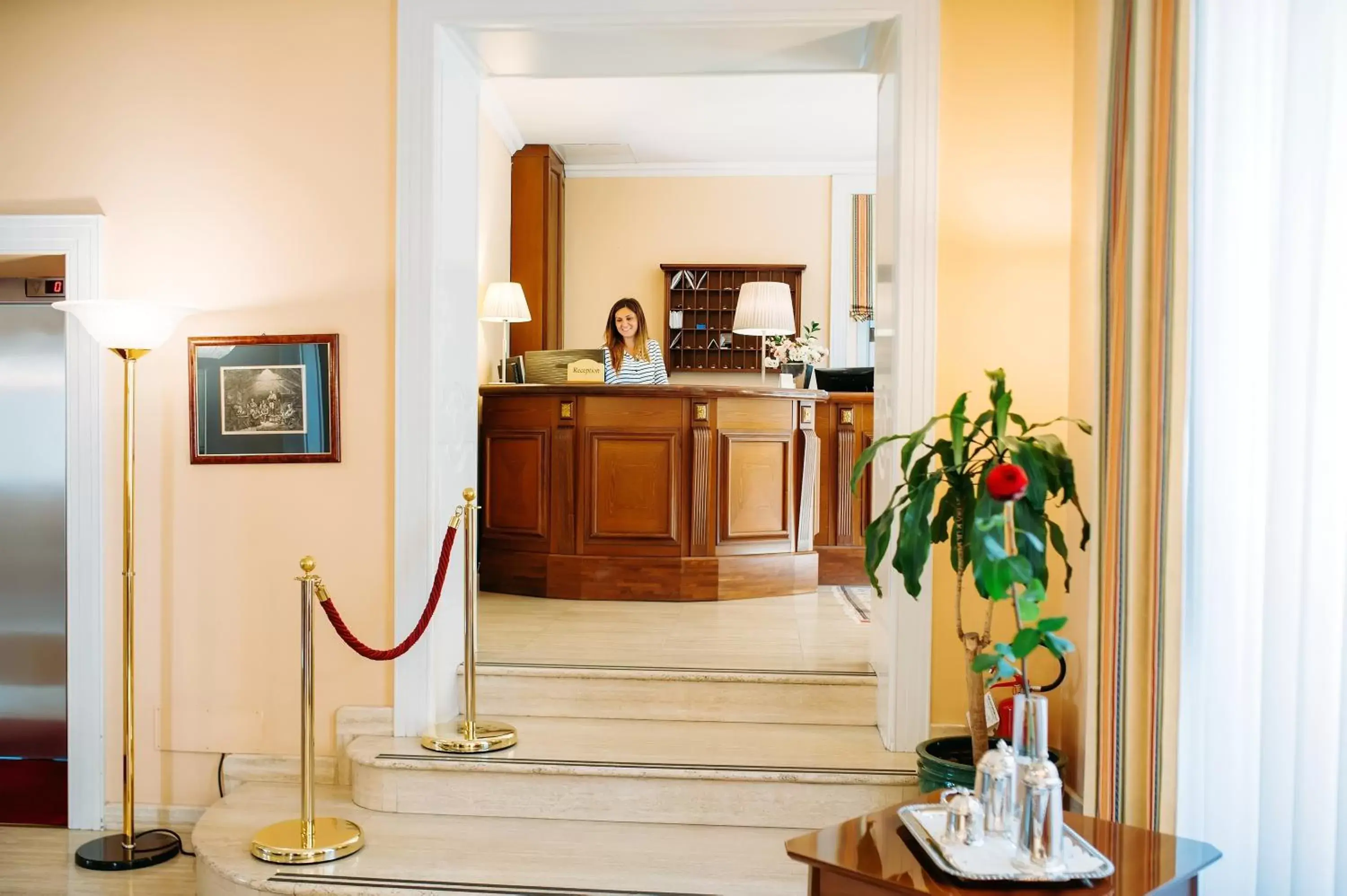 Lobby or reception, Lobby/Reception in Hotel Villa Traiano