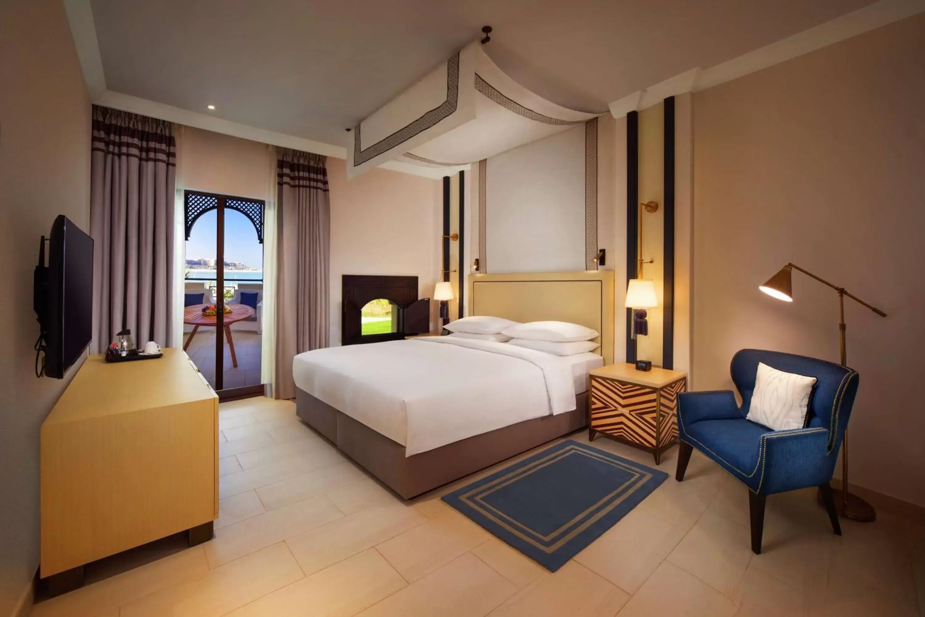 Bedroom in Hilton Ras Al Khaimah Beach Resort