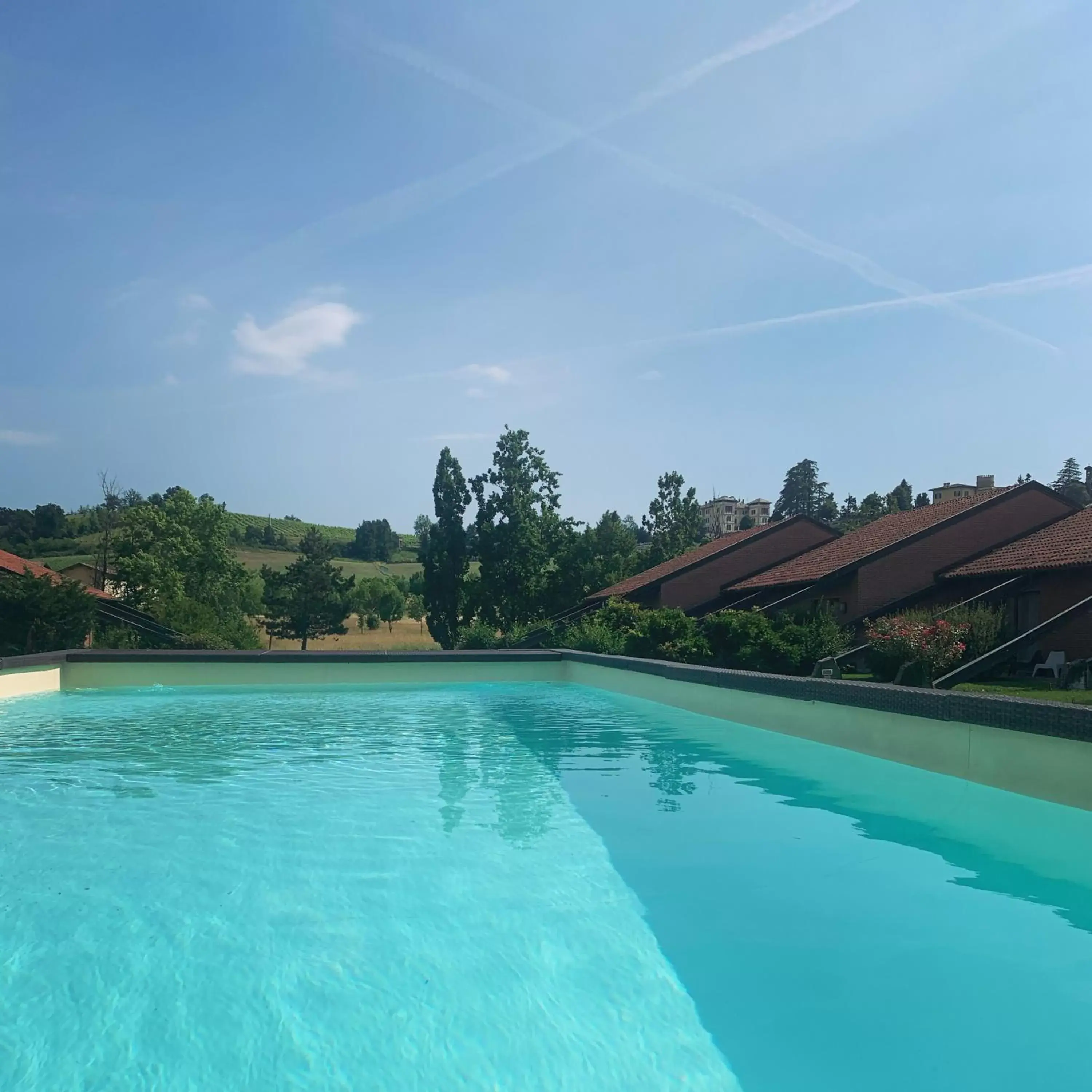 Swimming Pool in Serravalle Golf Hotel